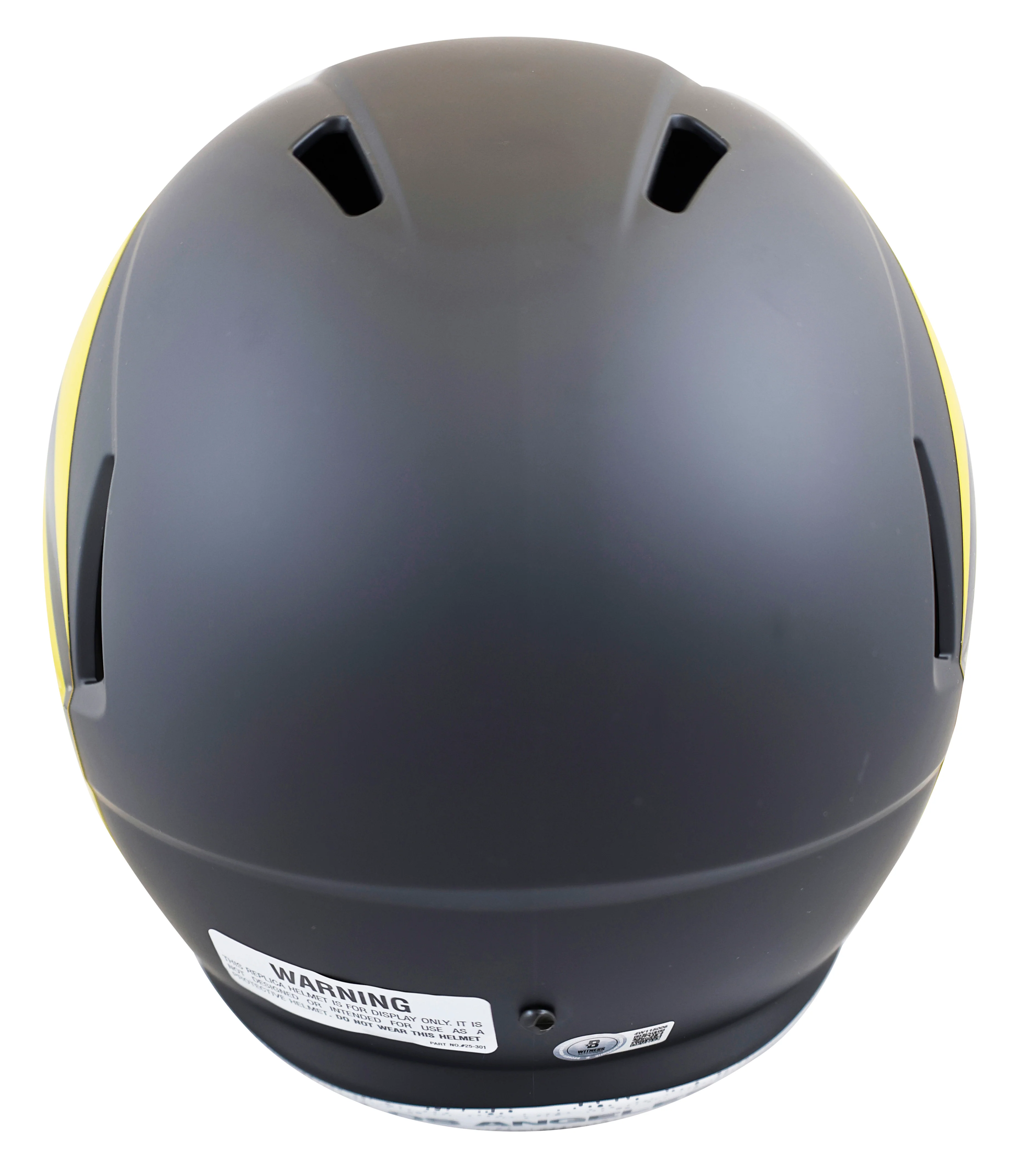 Rams Eric Dickerson "HOF" Signed 2025 Rivalries F/S Speed Rep Helmet W/ Case BAS - Image 4