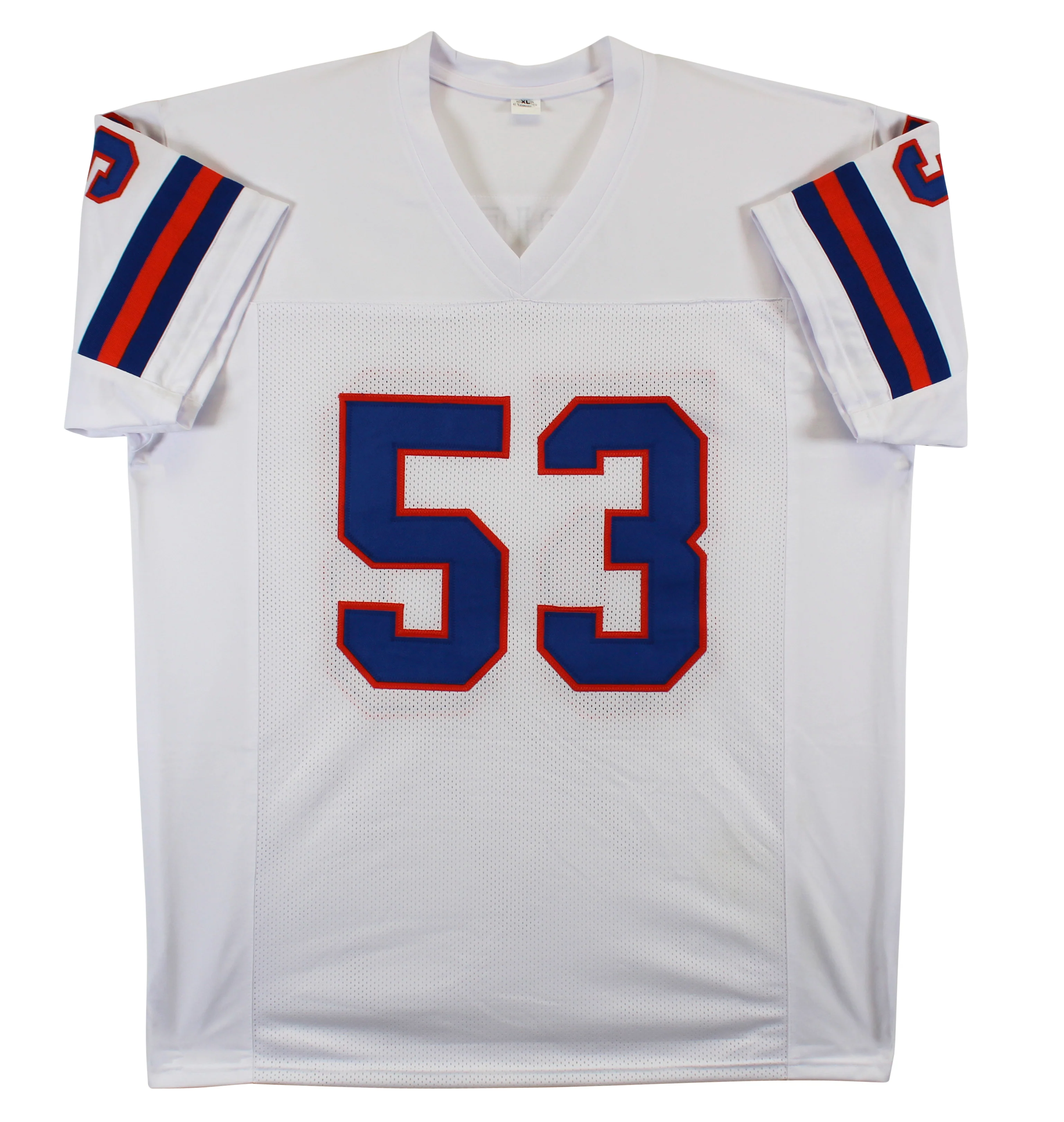 Randy Gradishar "HOF 24" Authentic Signed White Pro Style Jersey BAS Witnessed - Image 4