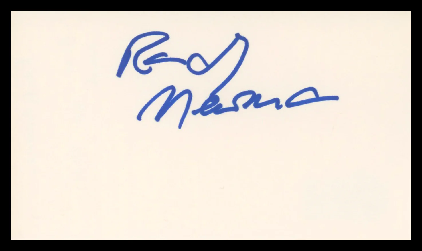 Randy Newman Toy Story Authentic Signed 3x5 Index Card BAS #BV04123 - Image 2