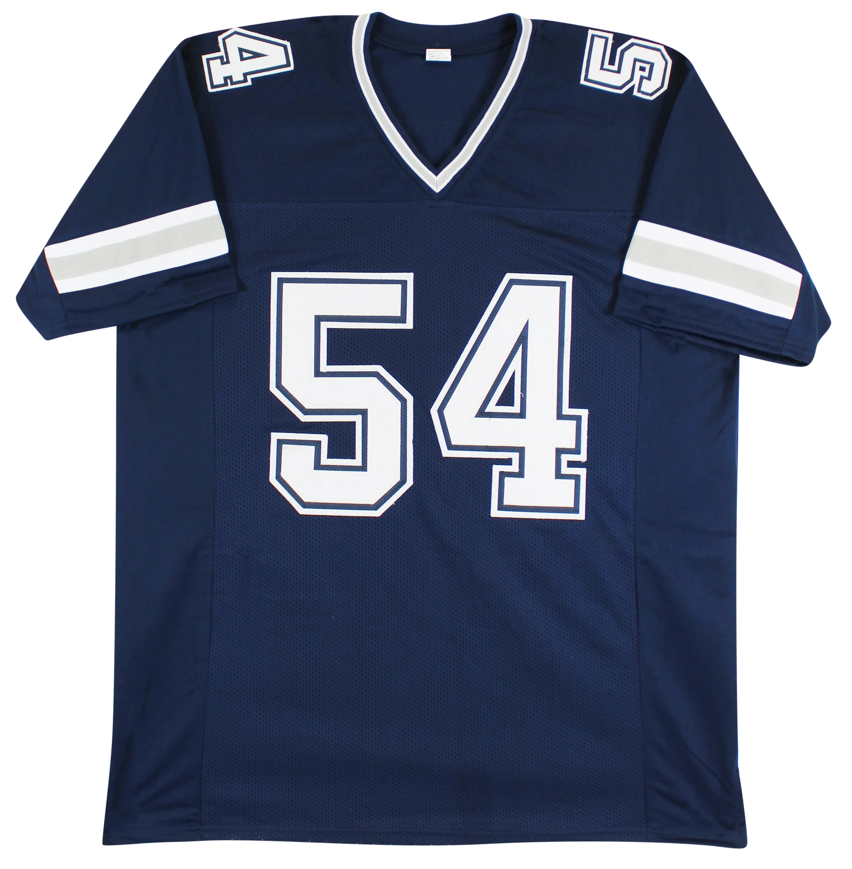 Randy White "HOF 94" Authentic Signed Blue Pro Style Jersey BAS Witnessed - Image 4