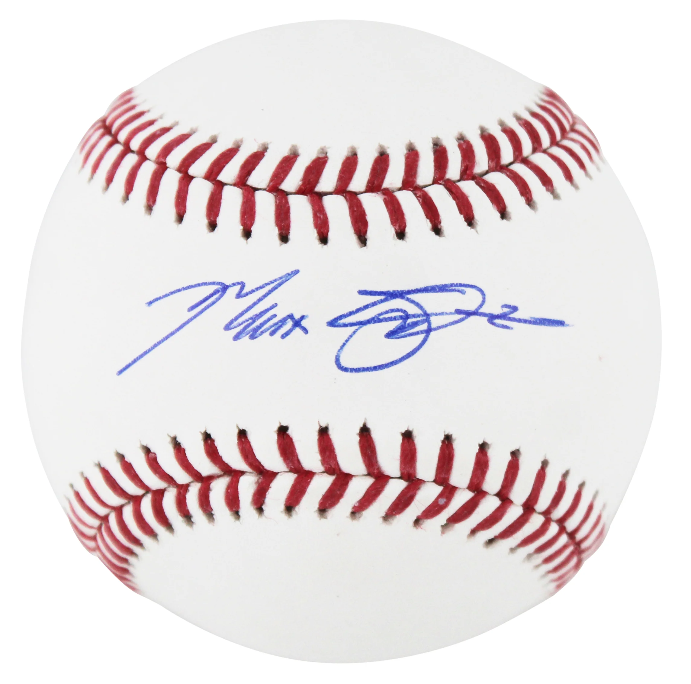 Rangers Max Scherzer Authentic Signed Manfred Oml Baseball w/ Case MLB & BAS - Image 4