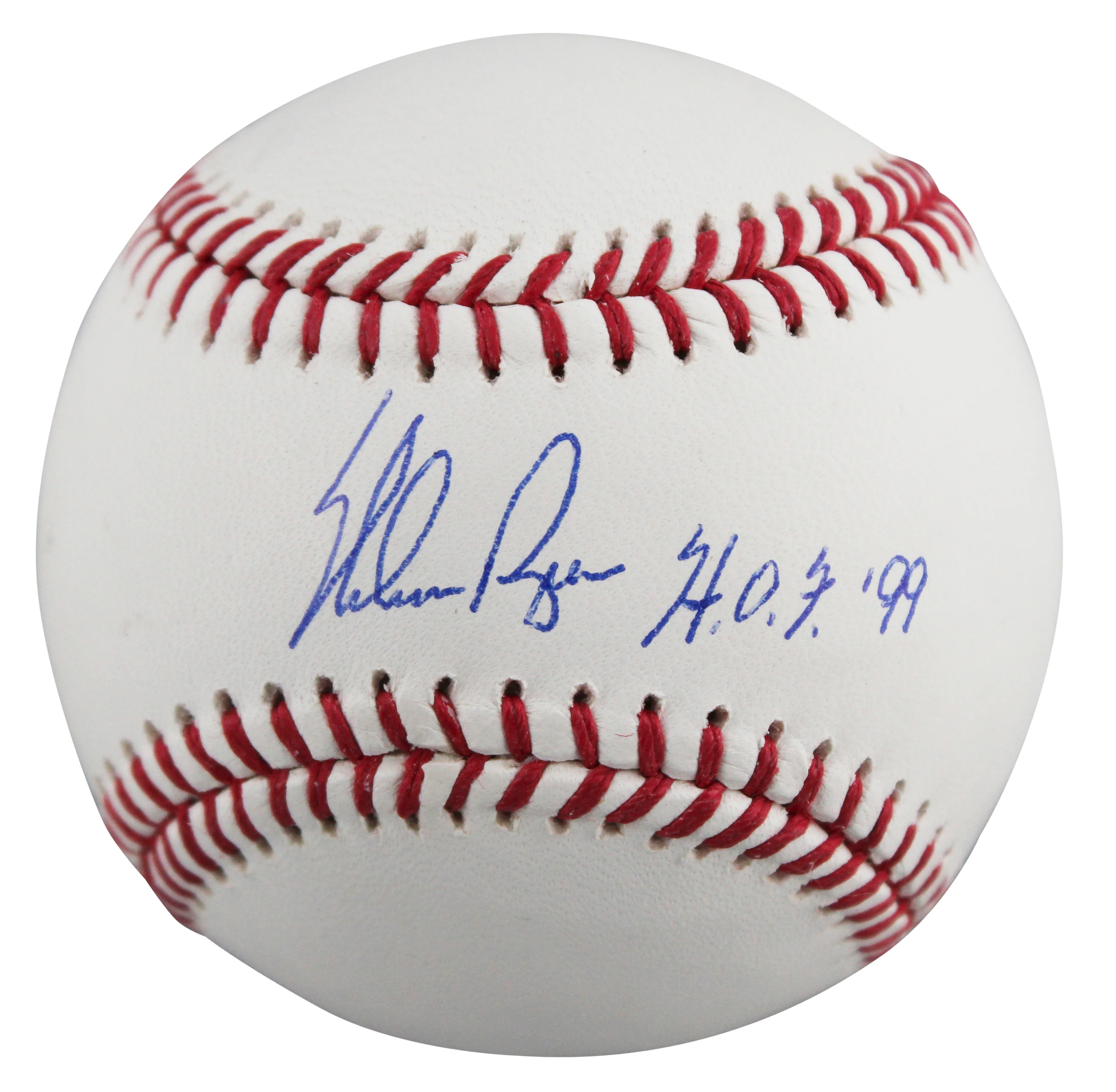 Rangers Nolan Ryan "HOF 99" Authentic Signed Manfred Oml Baseball W/ Case BAS - Image 4
