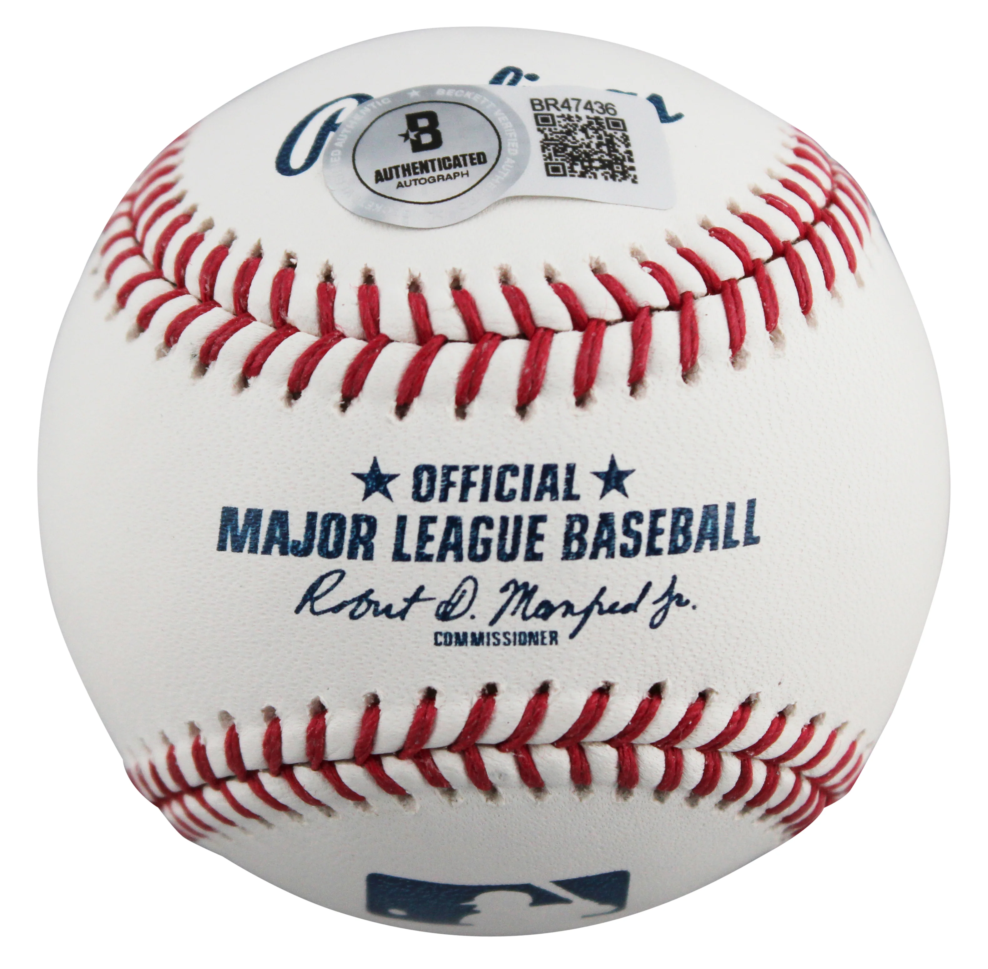 Rangers Nolan Ryan "HOF 99" Authentic Signed Manfred Oml Baseball W/ Case BAS - Image 5