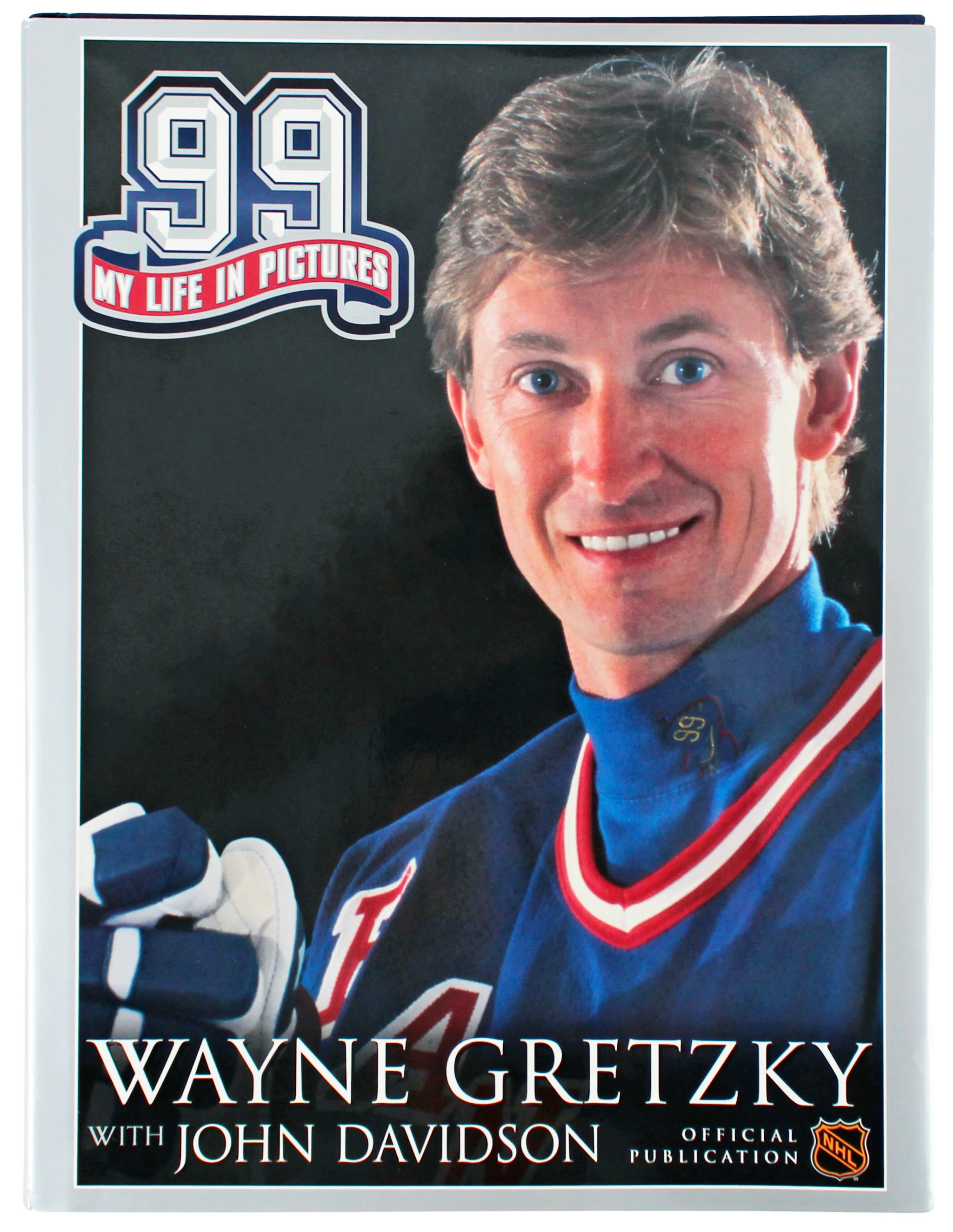 Rangers Wayne Gretzky Signed 99 My Life In Pictures Hard Cover Book BAS #AD64150 - Image 3