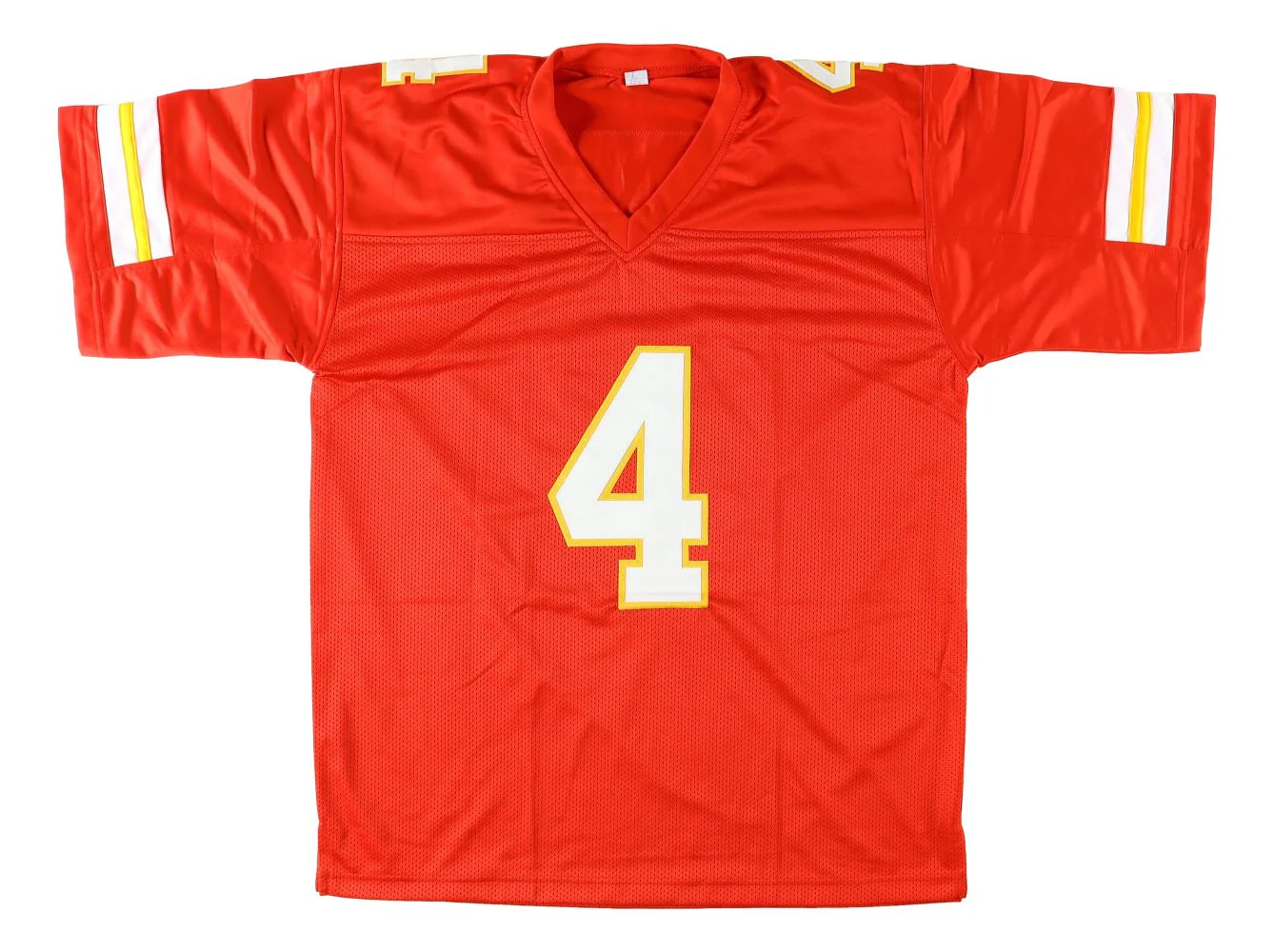 Rashee Rice Kansas City Signed Red Football Jersey JSA Hologram - Image 3