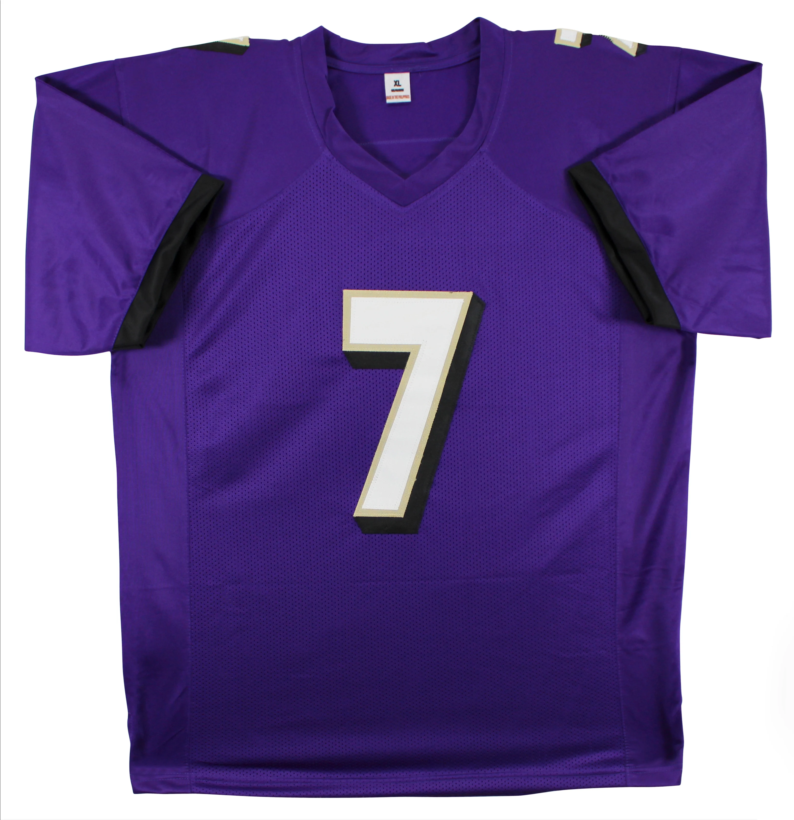 Rashod Bateman Authentic Signed Purple Pro Style Jersey BAS Witnessed - Image 4