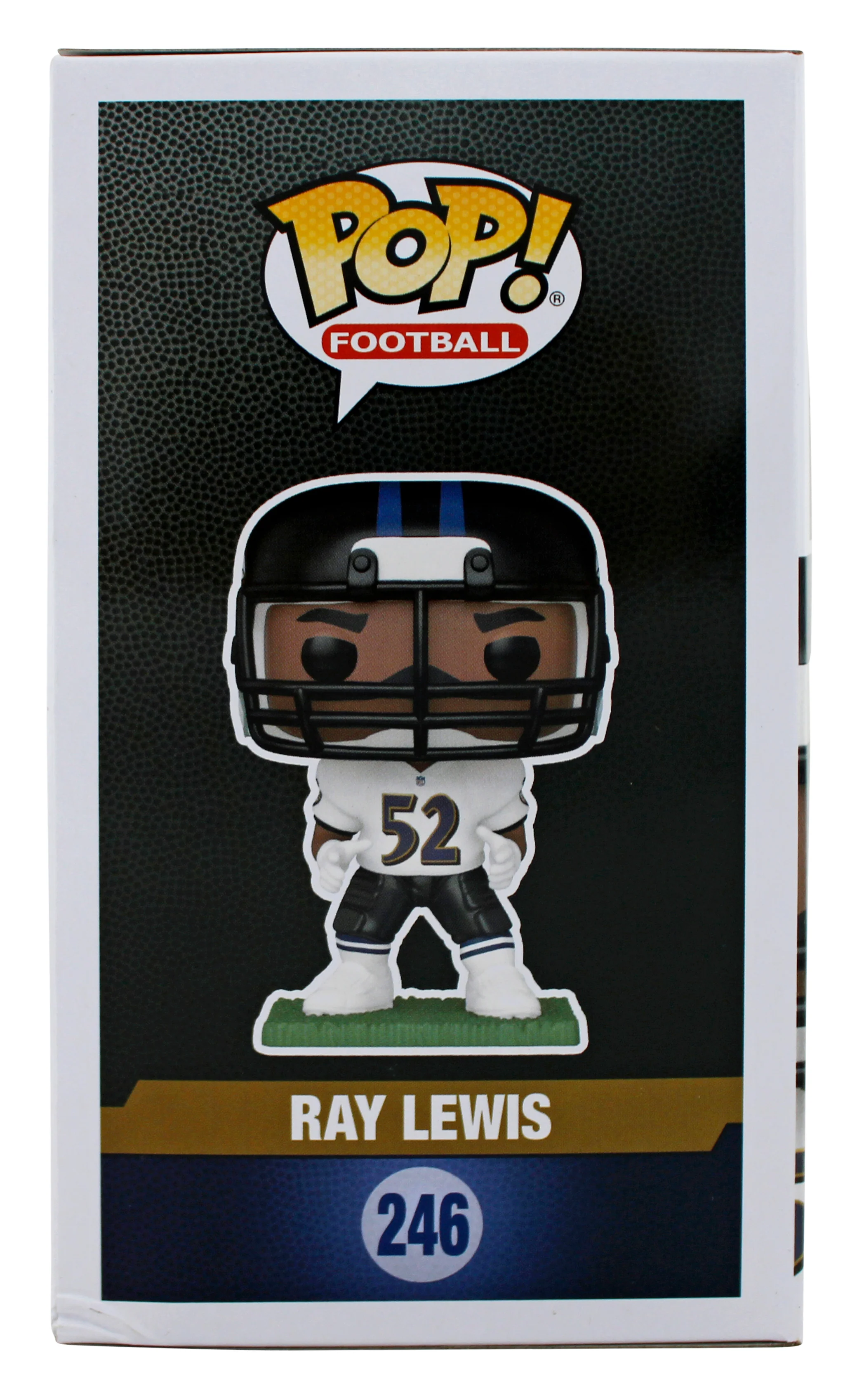 Ravens Ray Lewis Authentic Signed #246 Funko Pop Vinyl Figure BAS Witnessed - Image 5