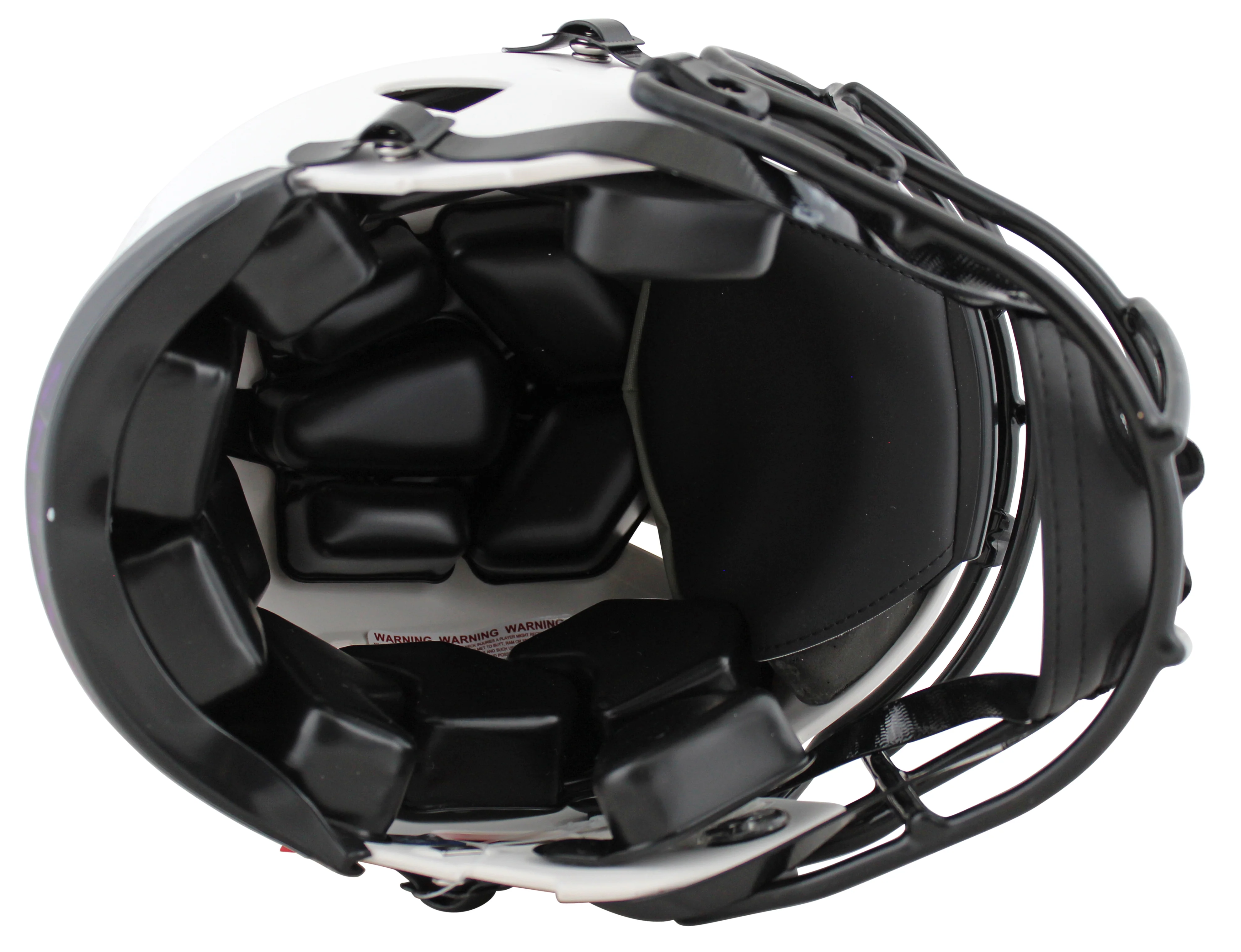 Ravens Ray Lewis HOF 18 Signed Lunar Full Size Speed Proline Helmet BAS Witness - Image 5