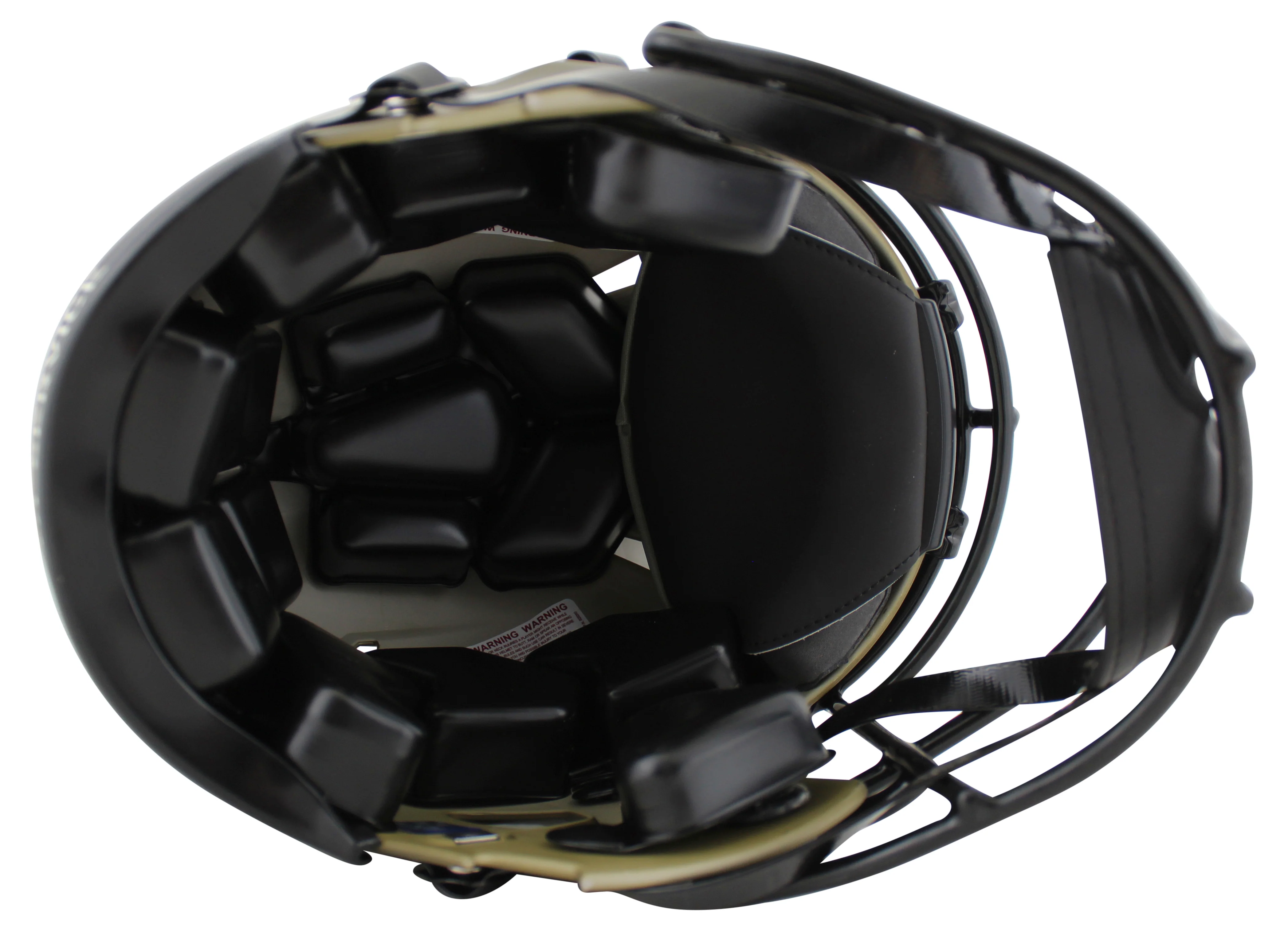 Ravens Ray Lewis Signed Salute To Service Full Size Speed Proline Helmet BAS Wit - Image 4