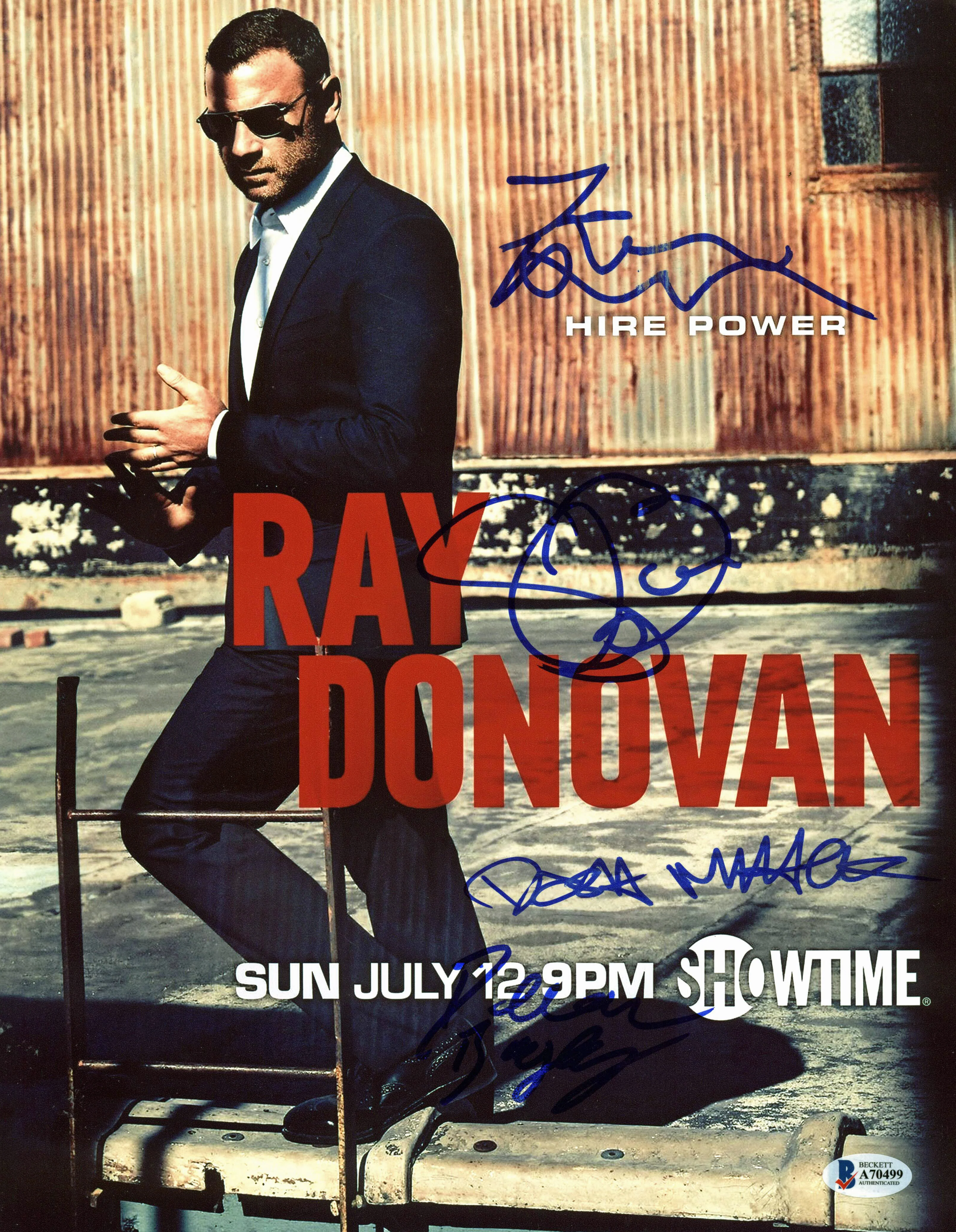 Ray Donovan (4) Moennig, Bagby, Mihok & Bauer Signed 11x14 Photo BAS #A70499 - Image 2