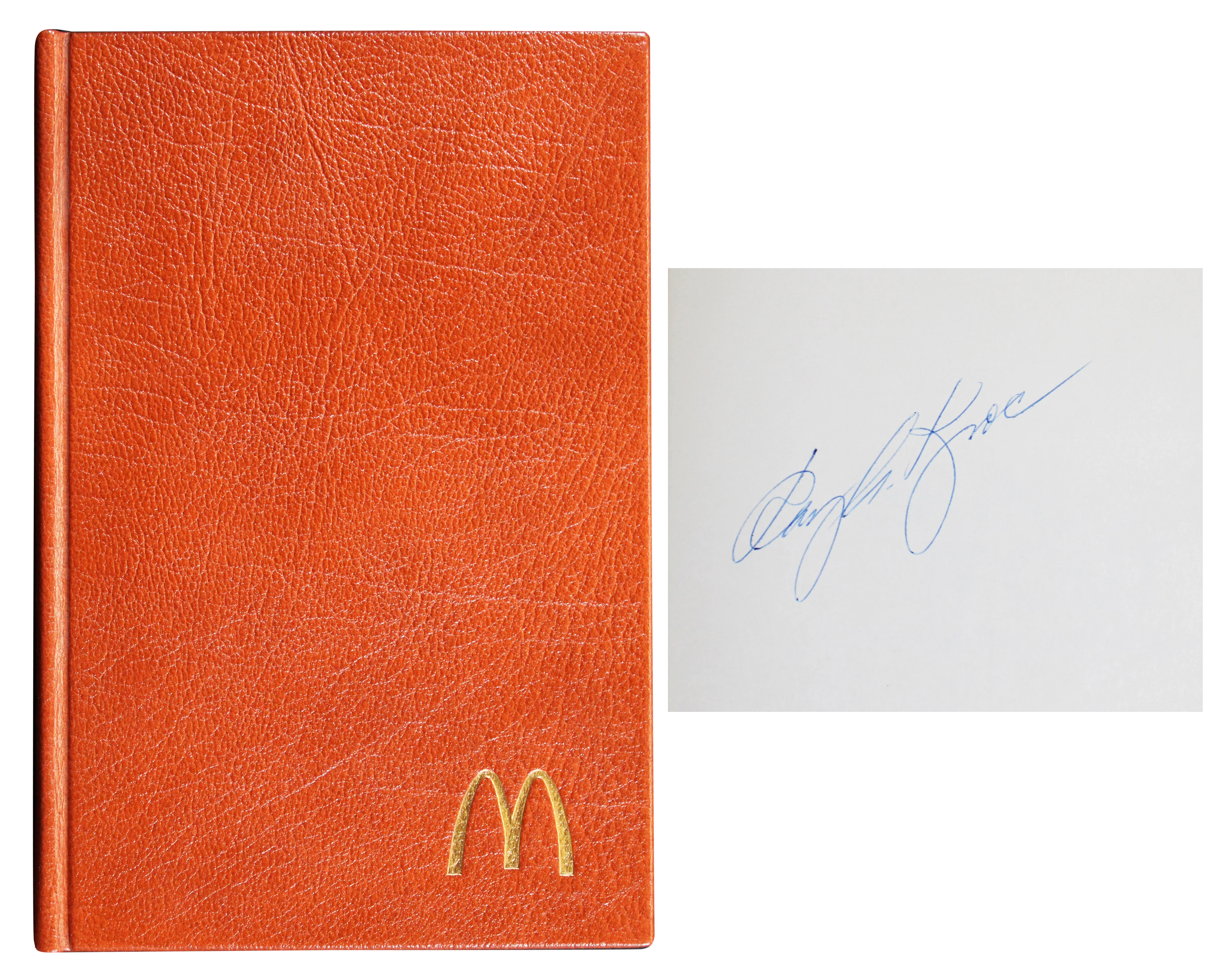 Ray Kroc Signed Grinding It Out: The Making of McDonald's Hard Cover Book BAS 2 - Image 2