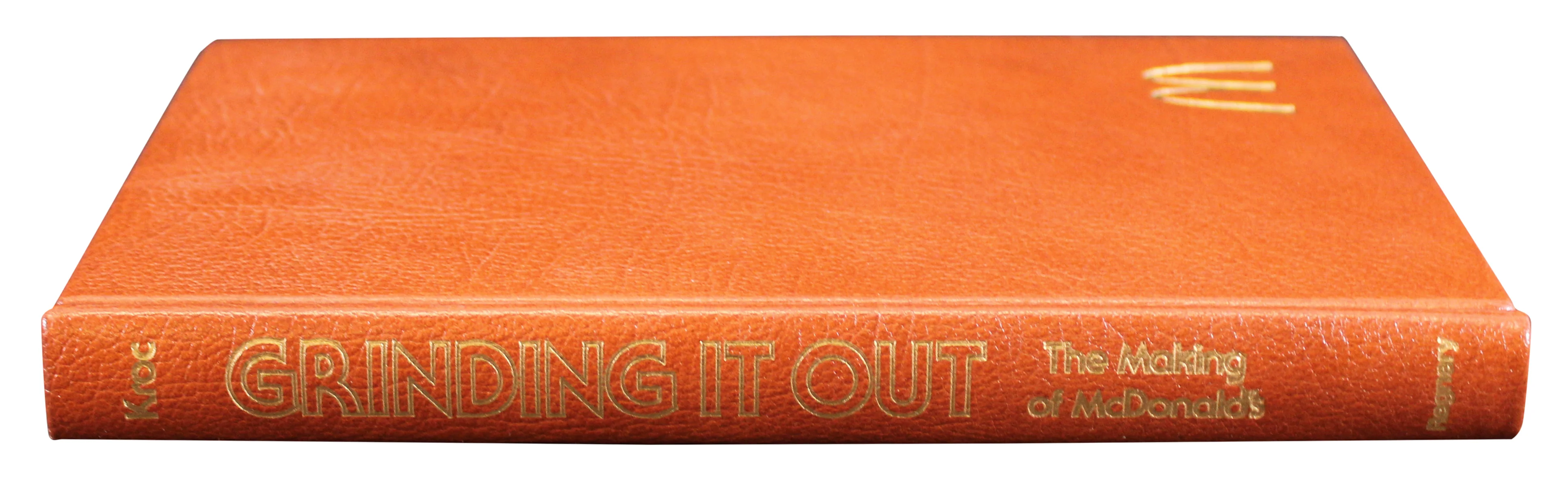 Ray Kroc Signed Grinding It Out: The Making of McDonald's Hard Cover Book BAS 2 - Image 7