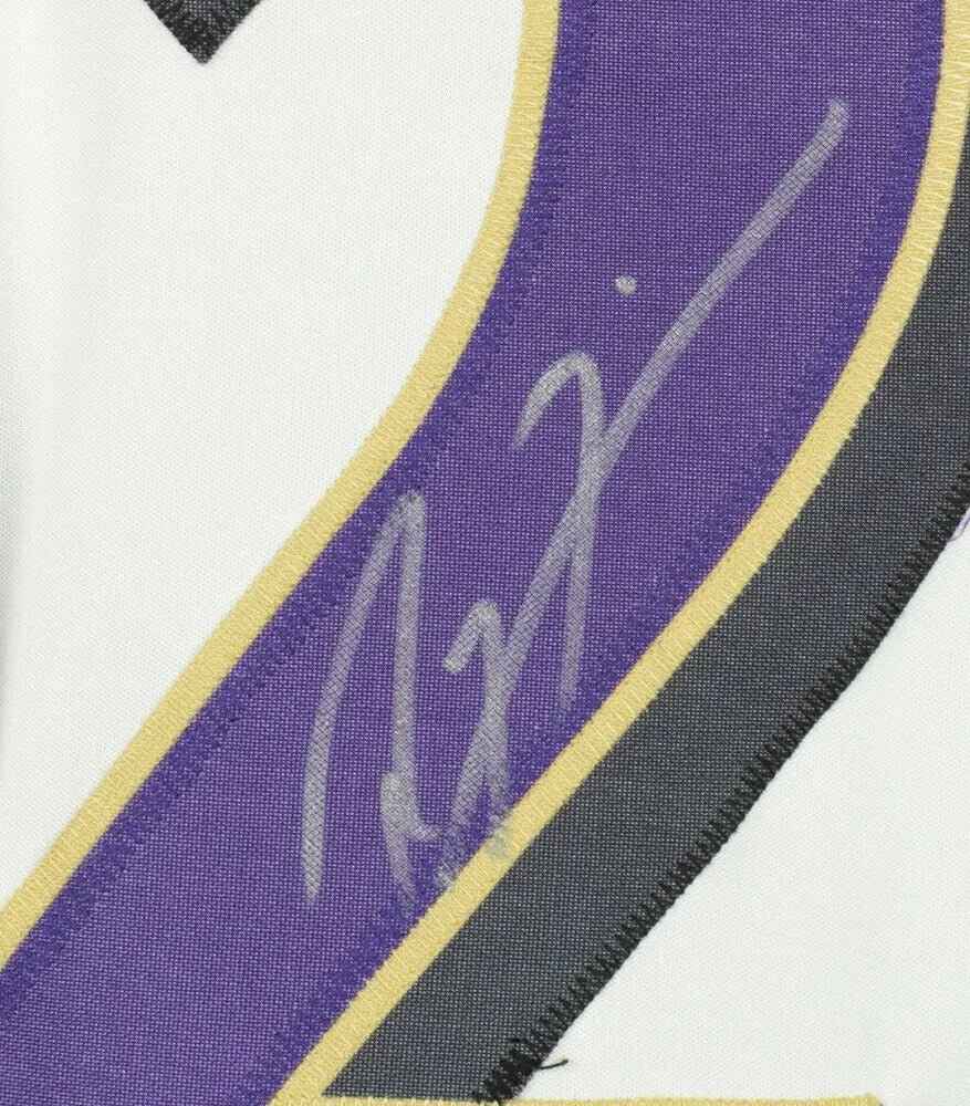 Ray Lewis Signed Custom White Pro Style Football Jersey JSA ITP - Image 3
