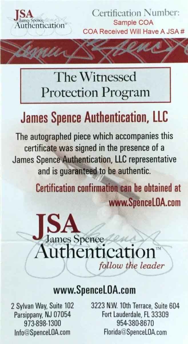 Ray Lewis Signed Custom White Pro Style Football Jersey JSA ITP - Image 9