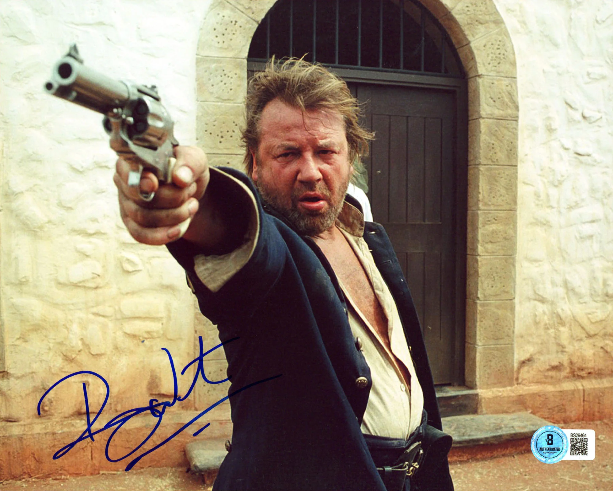 Ray Winstone The Proposition Authentic Signed 8x10 Horizontal Photo BAS #BS29464 - Image 2
