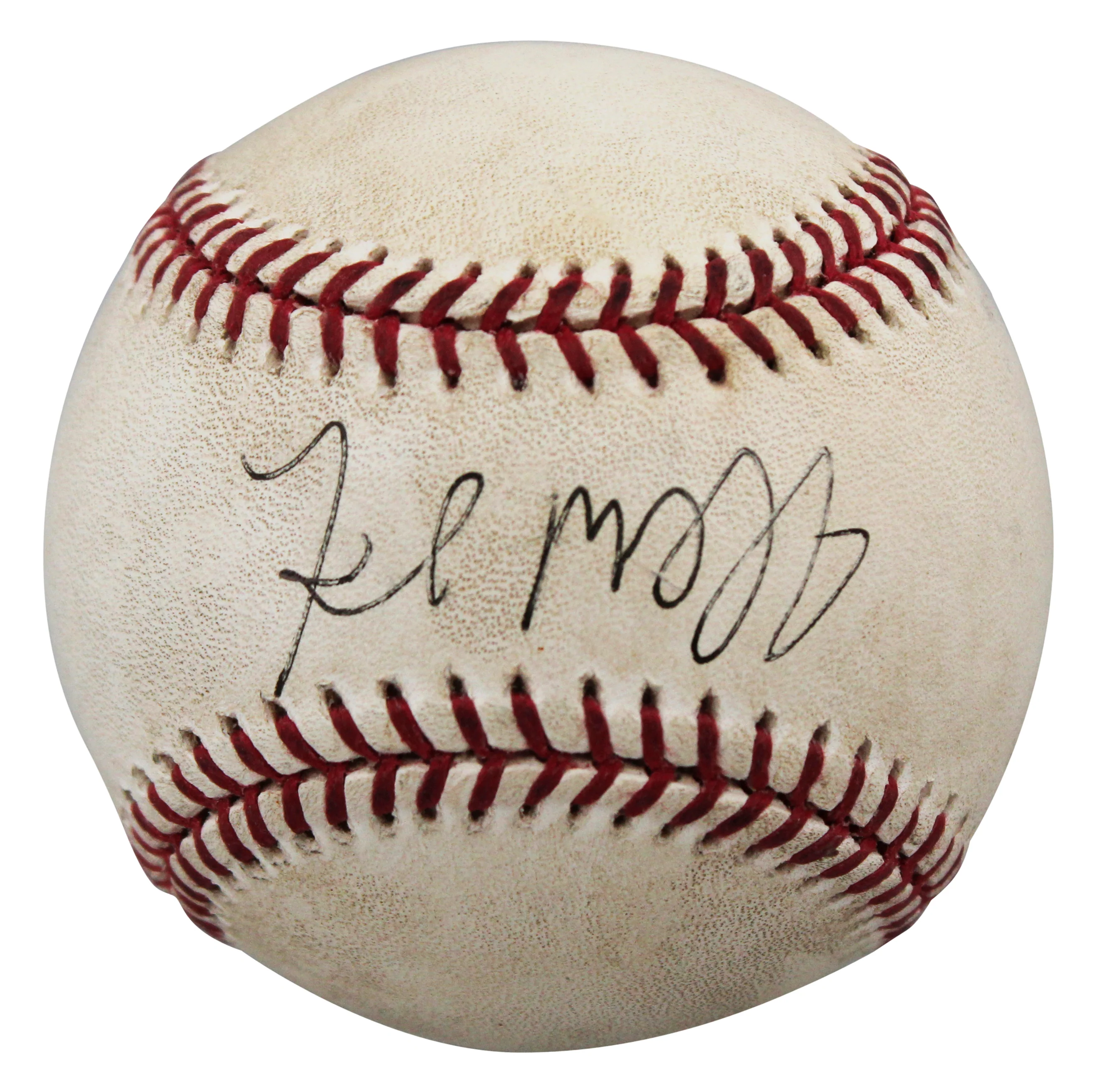 Rays Fred McGriff Authentic Signed Game Used Sellig OML Baseball BAS #BV70292 - Image 3