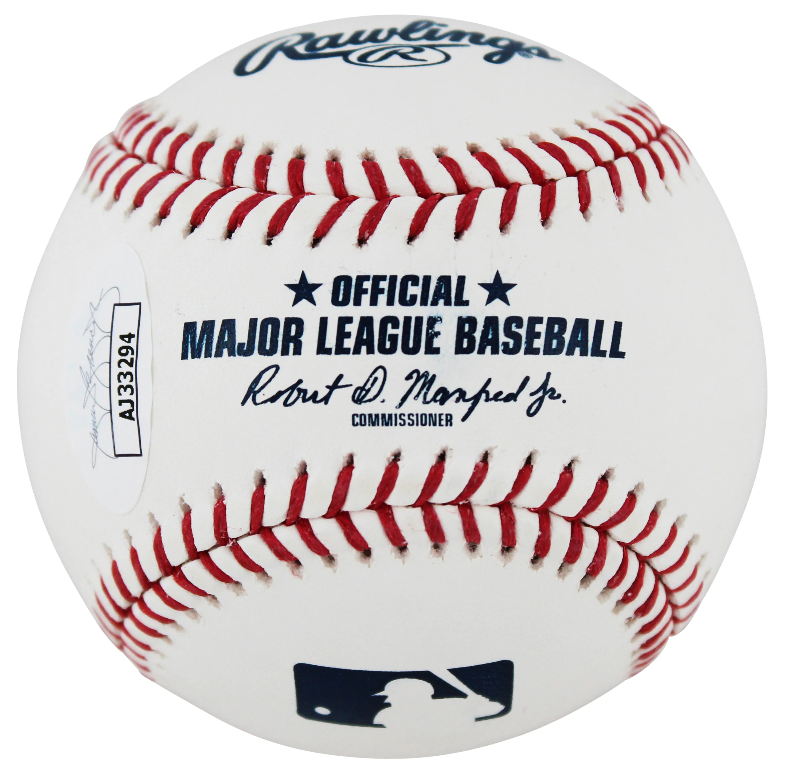Rays Wander Franco Authentic Signed Manfred Oml Baseball Autographed JSA - Image 3