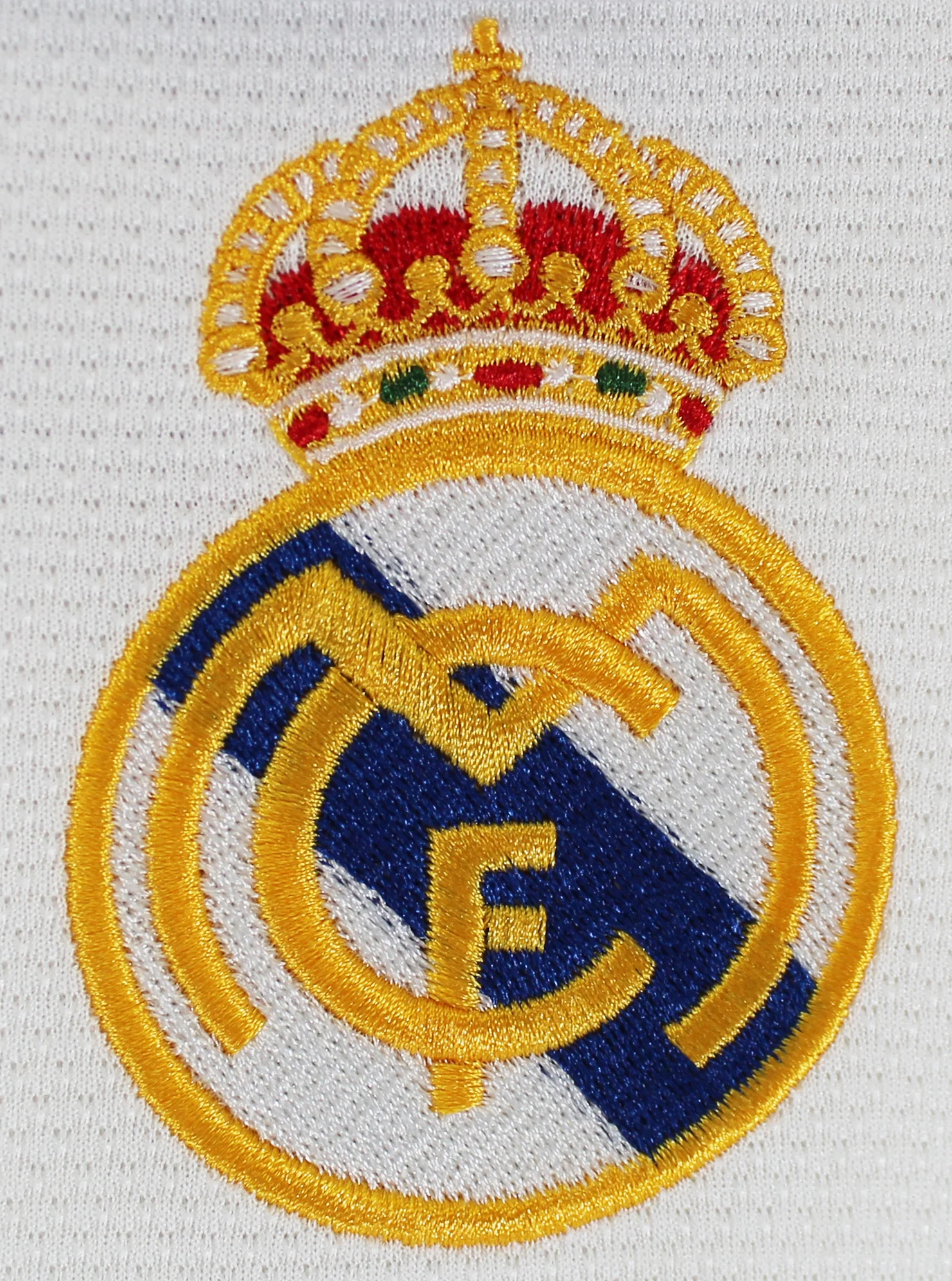 Real Madrid Ronaldo Nazario Signed White 1902-2002 Centennial Jersey BAS - Image 5