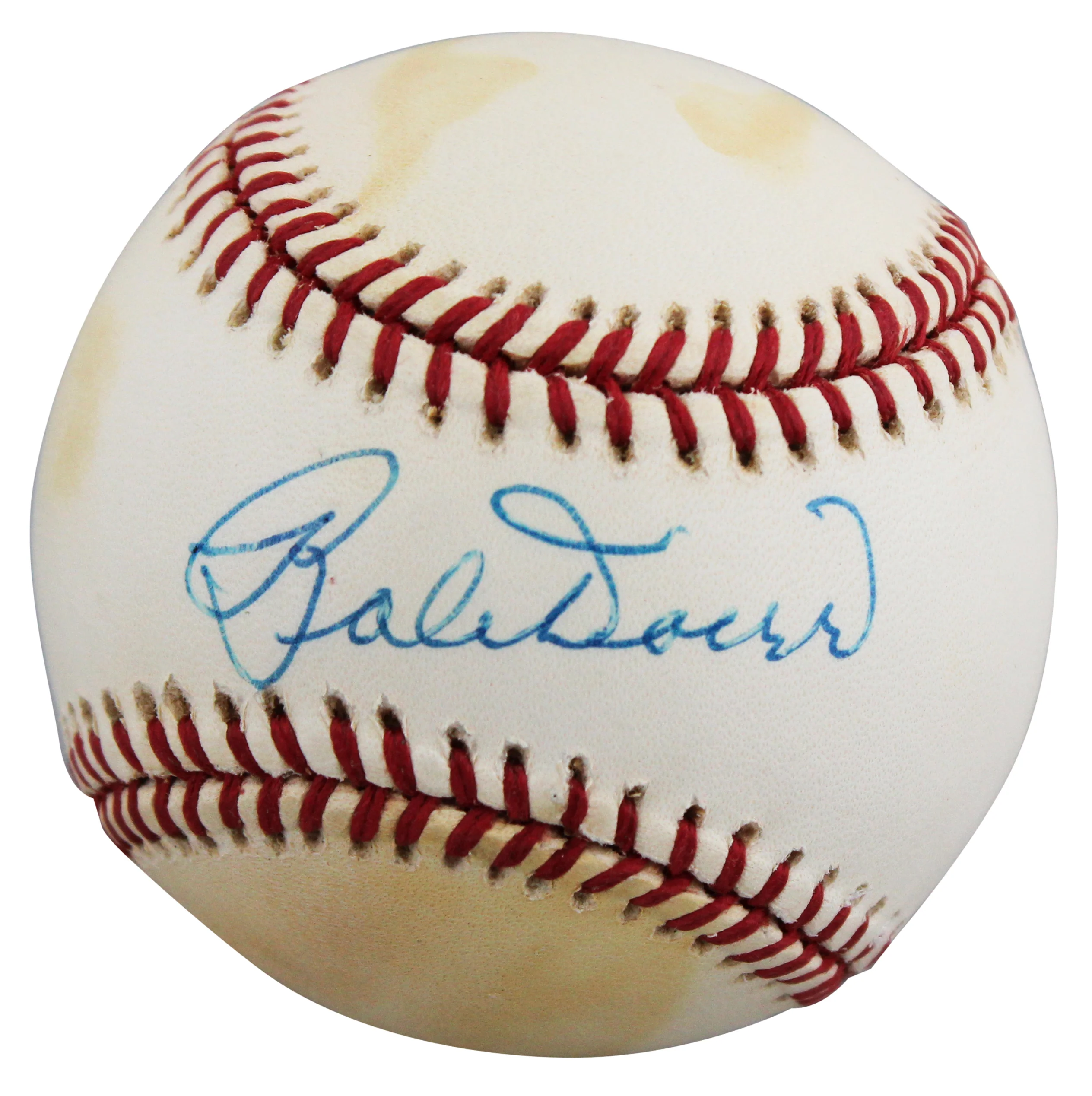 Red Sox Bobby Doerr Authentic Signed Gene Budig OAL Baseball BAS #BW89054 - Image 3