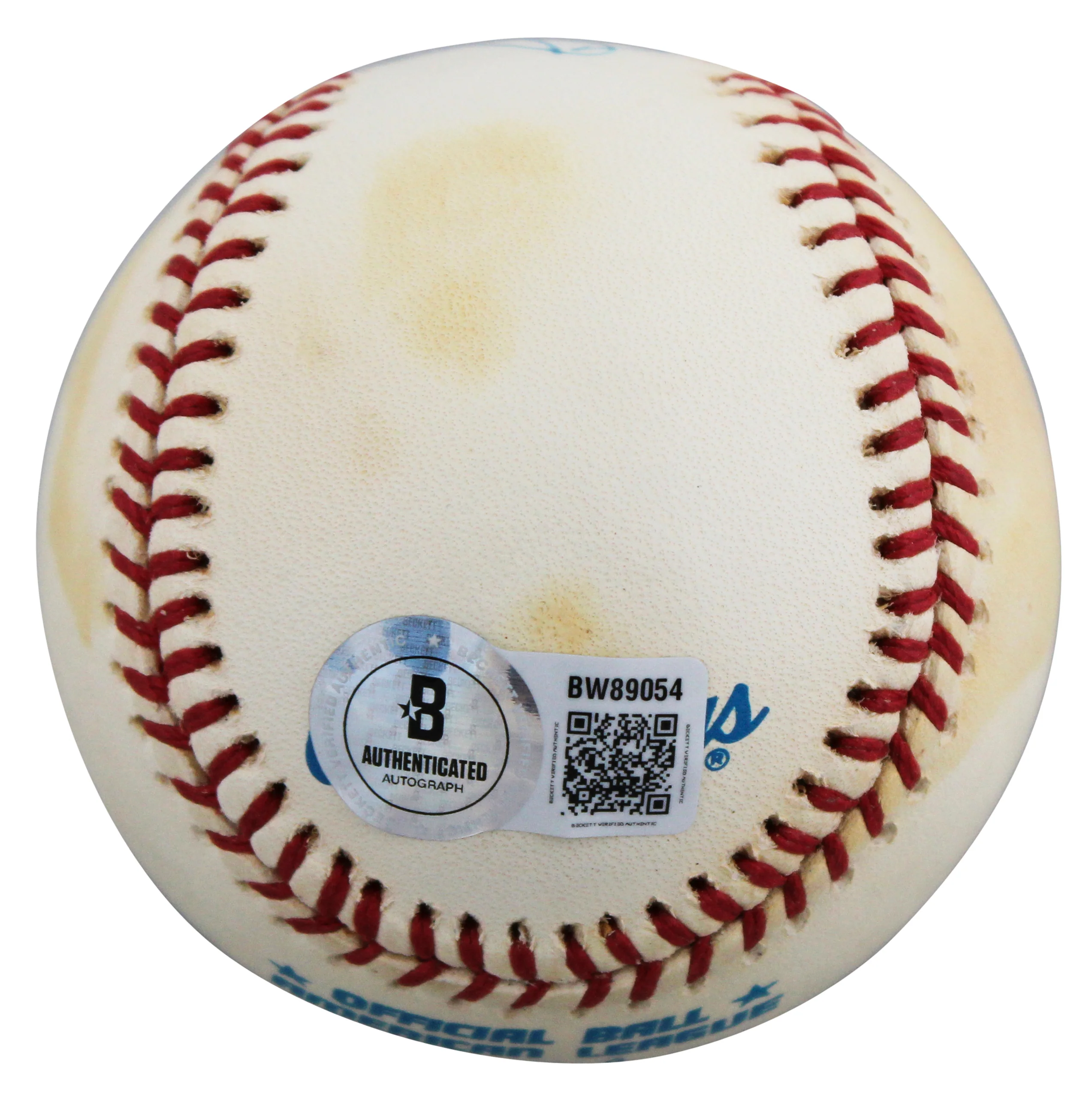 Red Sox Bobby Doerr Authentic Signed Gene Budig OAL Baseball BAS #BW89054 - Image 4