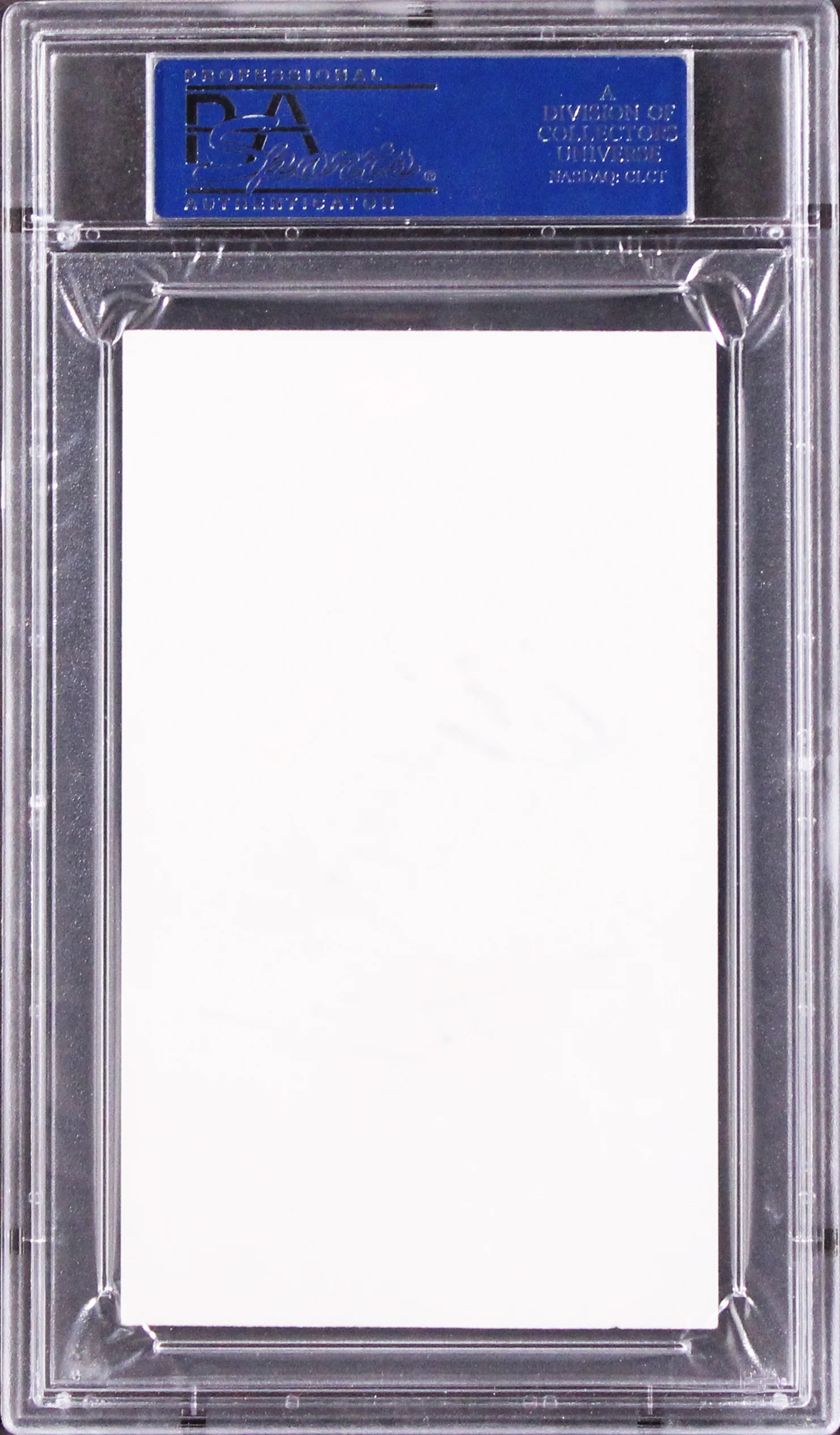 Red Sox Carlton Fisk Authentic Signed 3x5 Index Card Autographed PSA/DNA Slabbed - Image 3