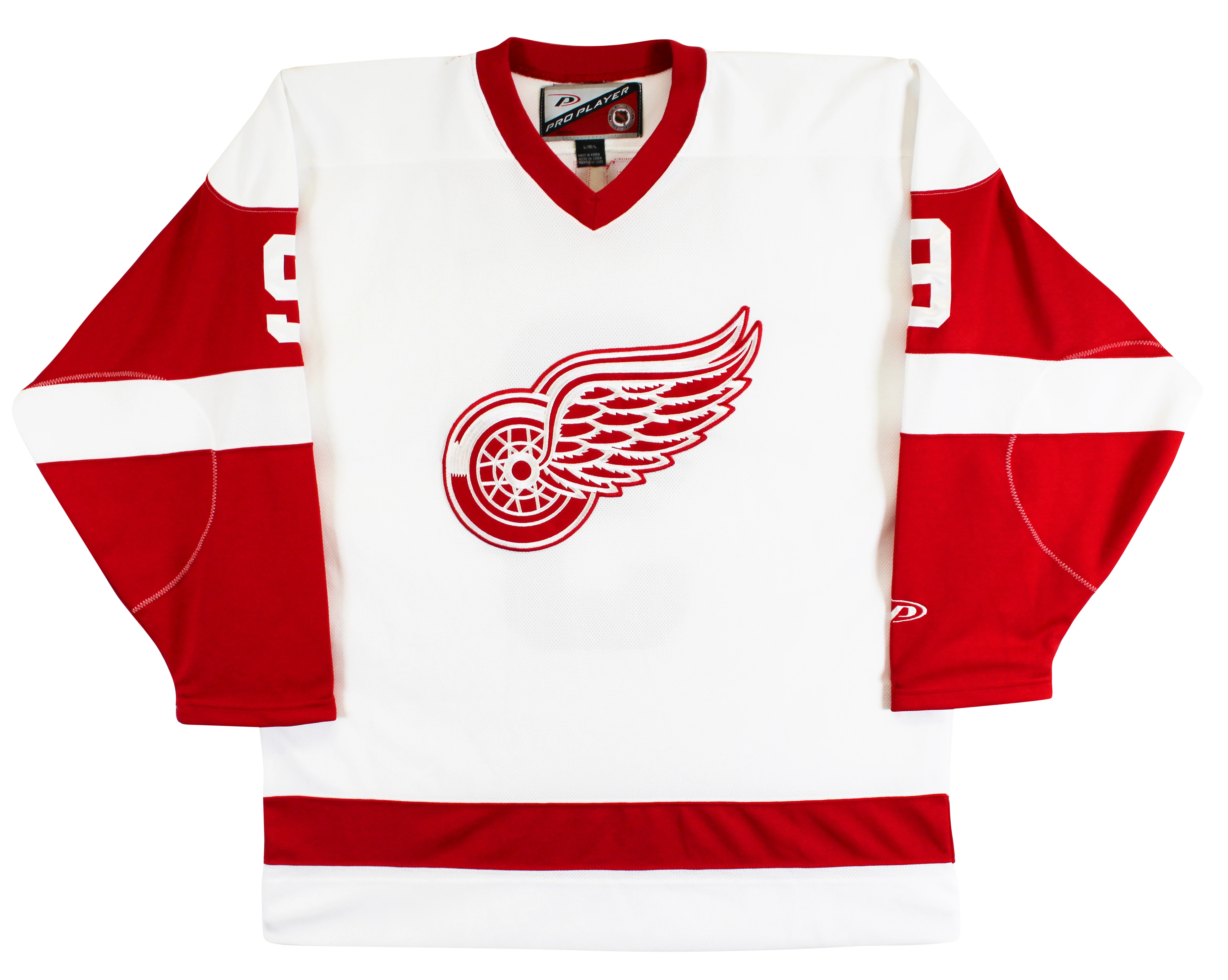 Red Wings Gordie Howe "2x Insc" Signed White Pro Player Jersey PSA/DNA #S32467 - Image 6