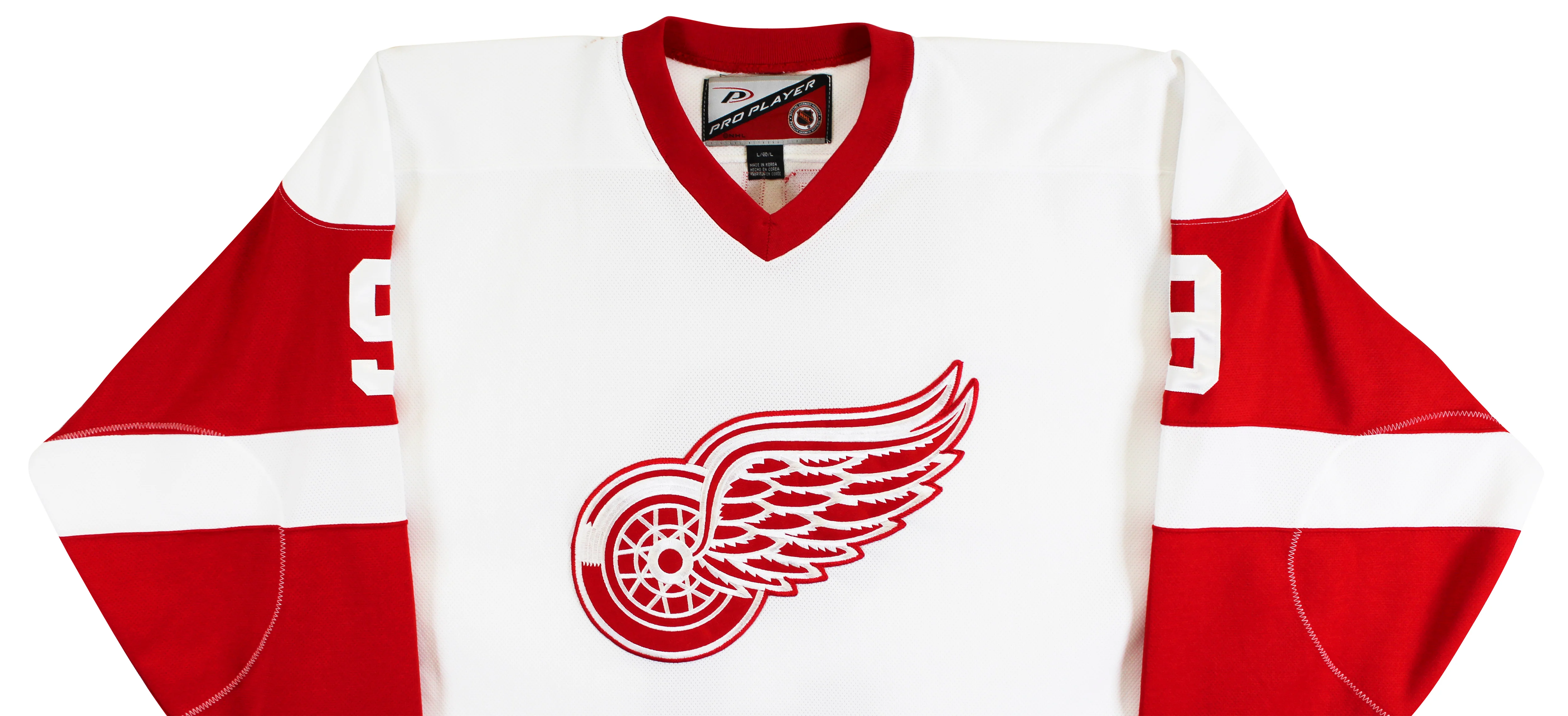 Red Wings Gordie Howe "2x Insc" Signed White Pro Player Jersey PSA/DNA #S32467 - Image 7