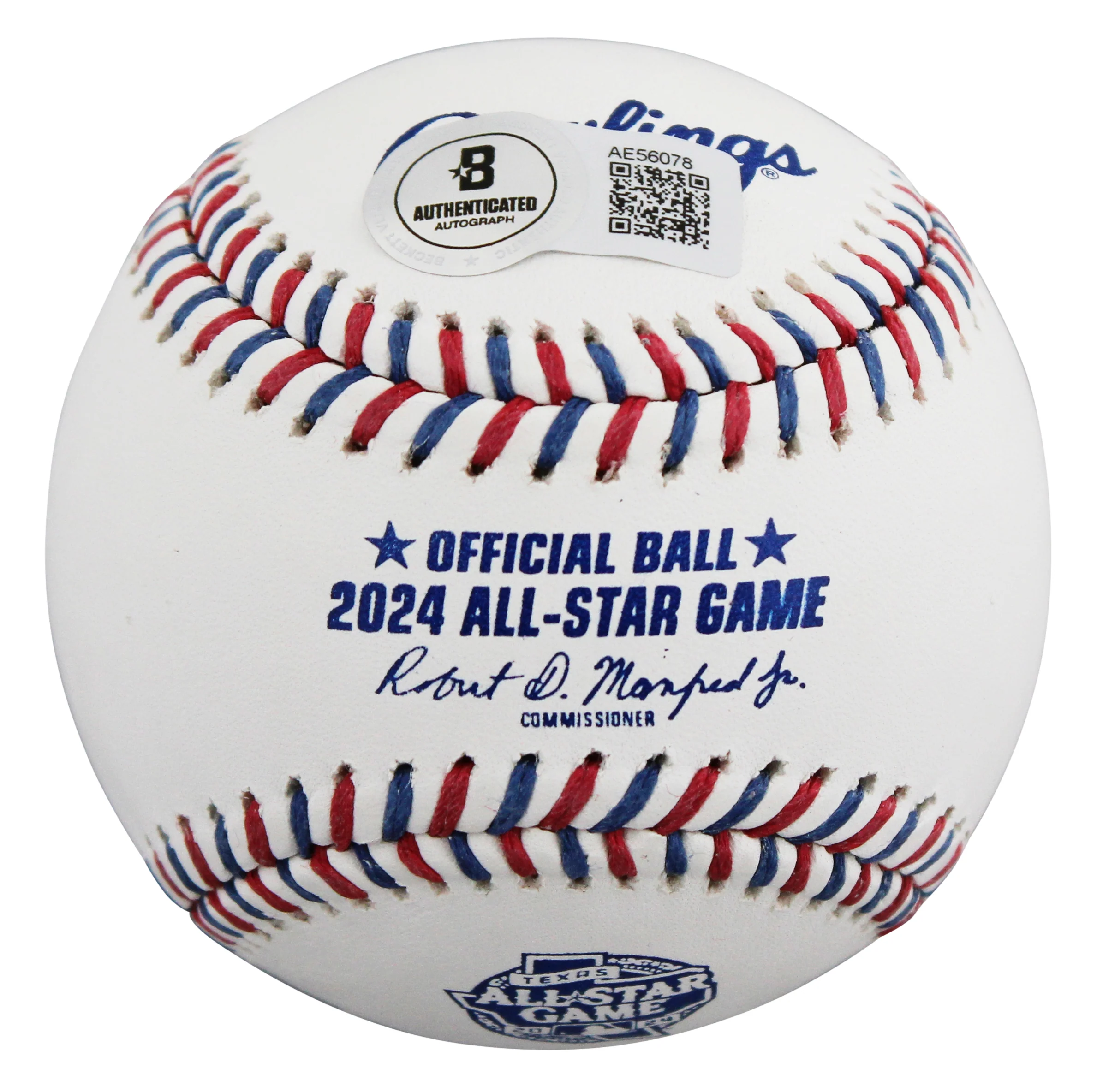 Reds Elly De La Cruz Authentic Signed 2024 All-Star Logo Baseball BAS #AE56078 - Image 8