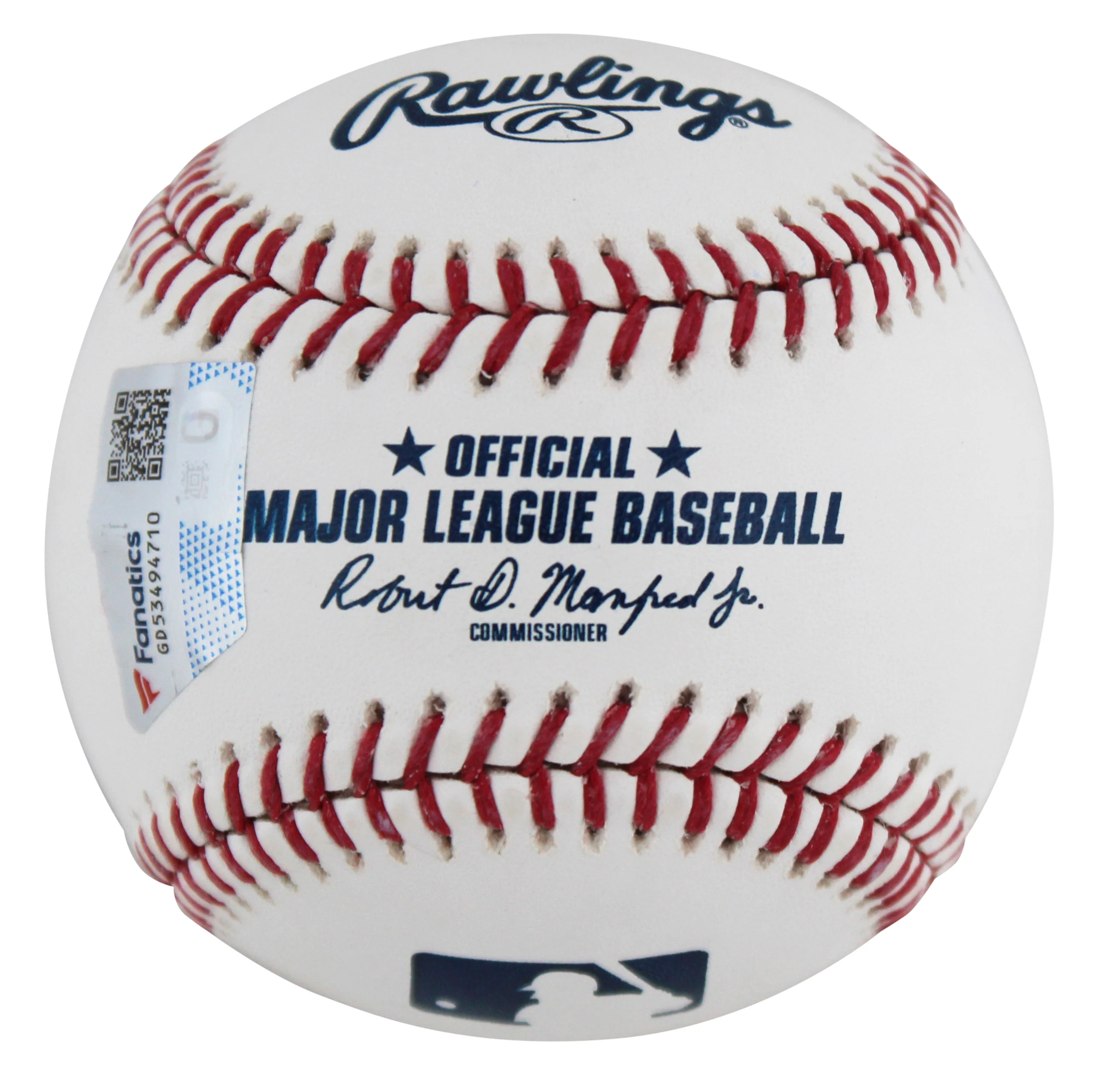 Reds Johnny Bench Authentic Signed Robert Manfred Oml Baseball w/ Case Fanatics - Image 6
