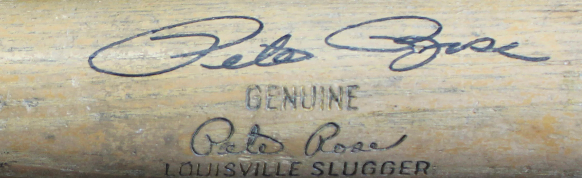 Reds Pete Rose Signed 1963 Louisville Slugger Bat GU Graded 7.5 PSA/DNA & BAS - Image 5