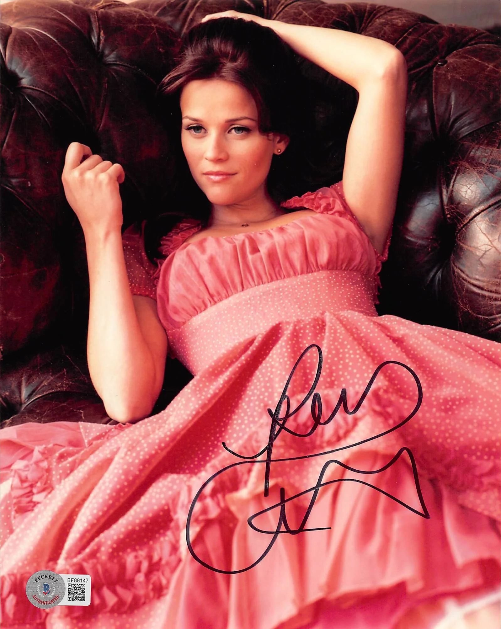 Reese Witherspoon Walk The Line Authentic Signed 8x10 Photo BAS #BF88147 - Image 2