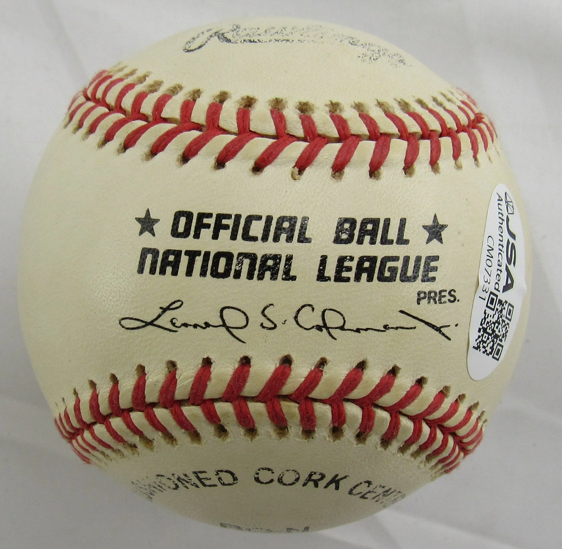 Bob Gibson Signed Auto Rawlings Baseball JSA CM07331 - Image 3