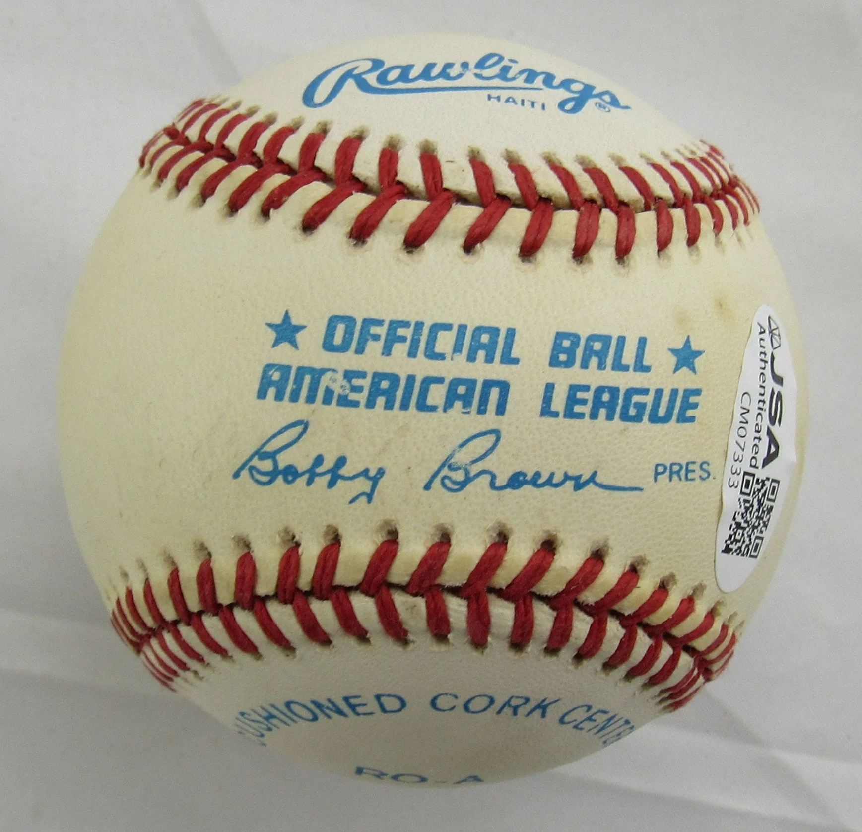 Reggie Jackson Signed Auto Rawlings Baseball JSA CM07333 - Image 3