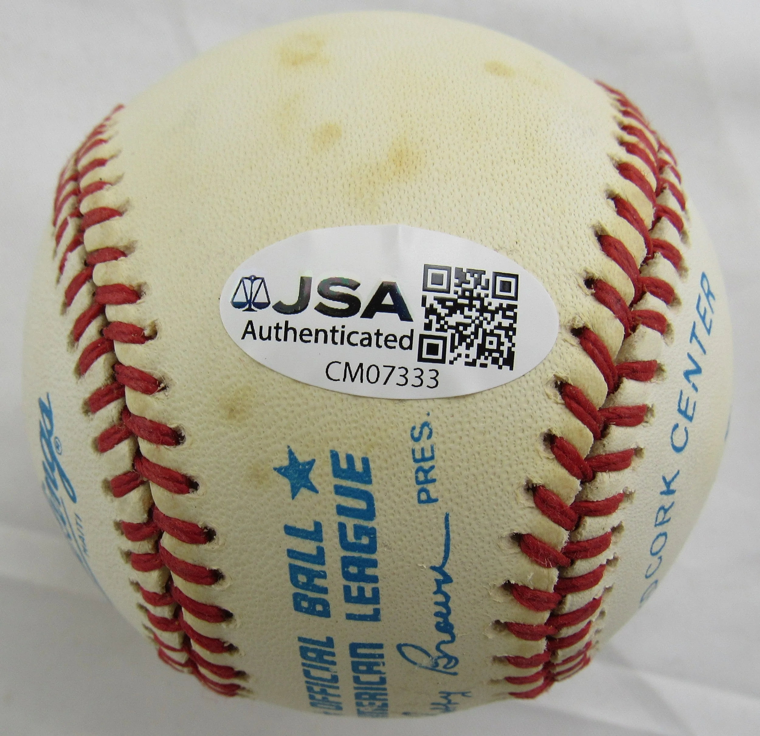 Reggie Jackson Signed Auto Rawlings Baseball JSA CM07333 - Image 5