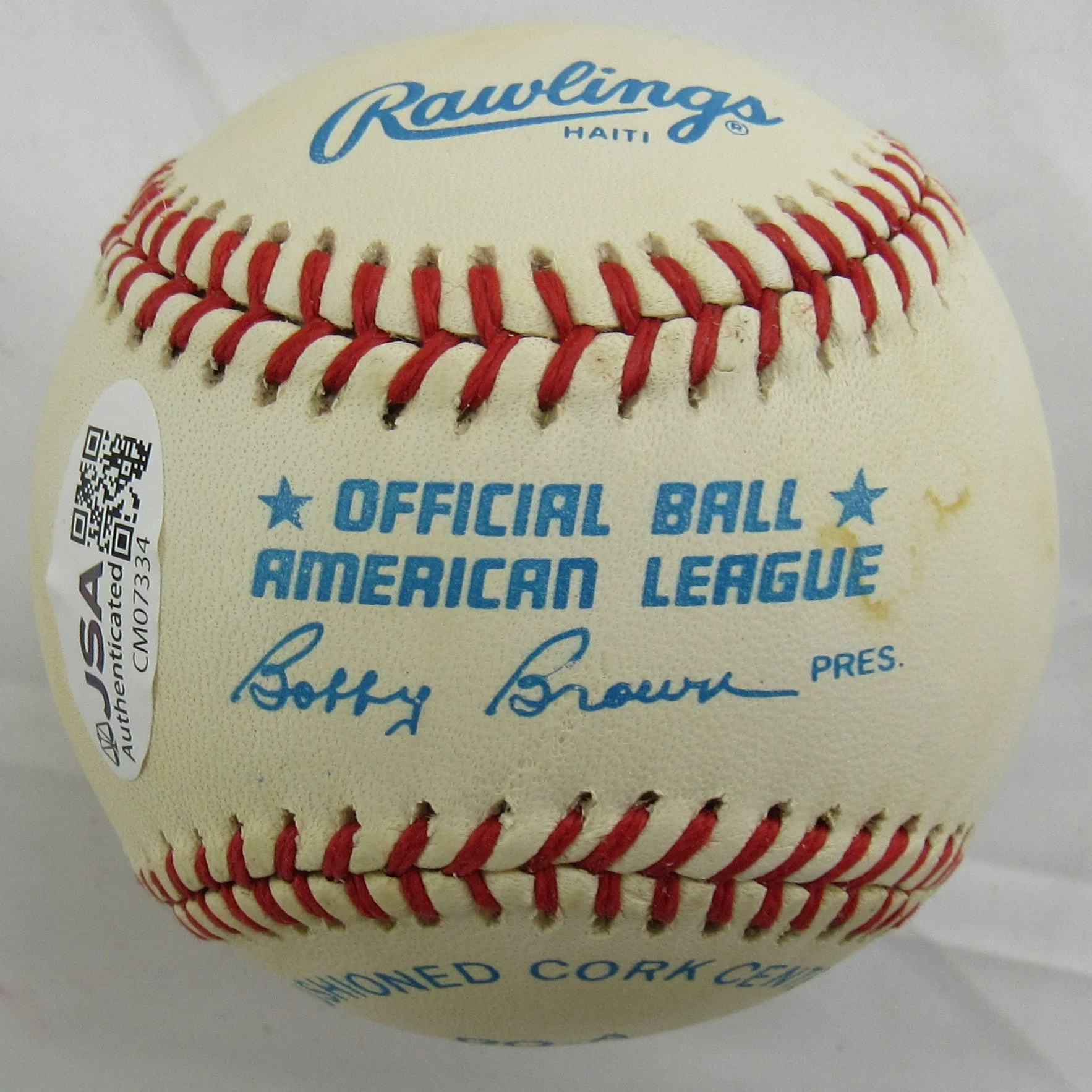 Reggie Jackson Signed Auto Rawlings Baseball JSA CM07334 - Image 3