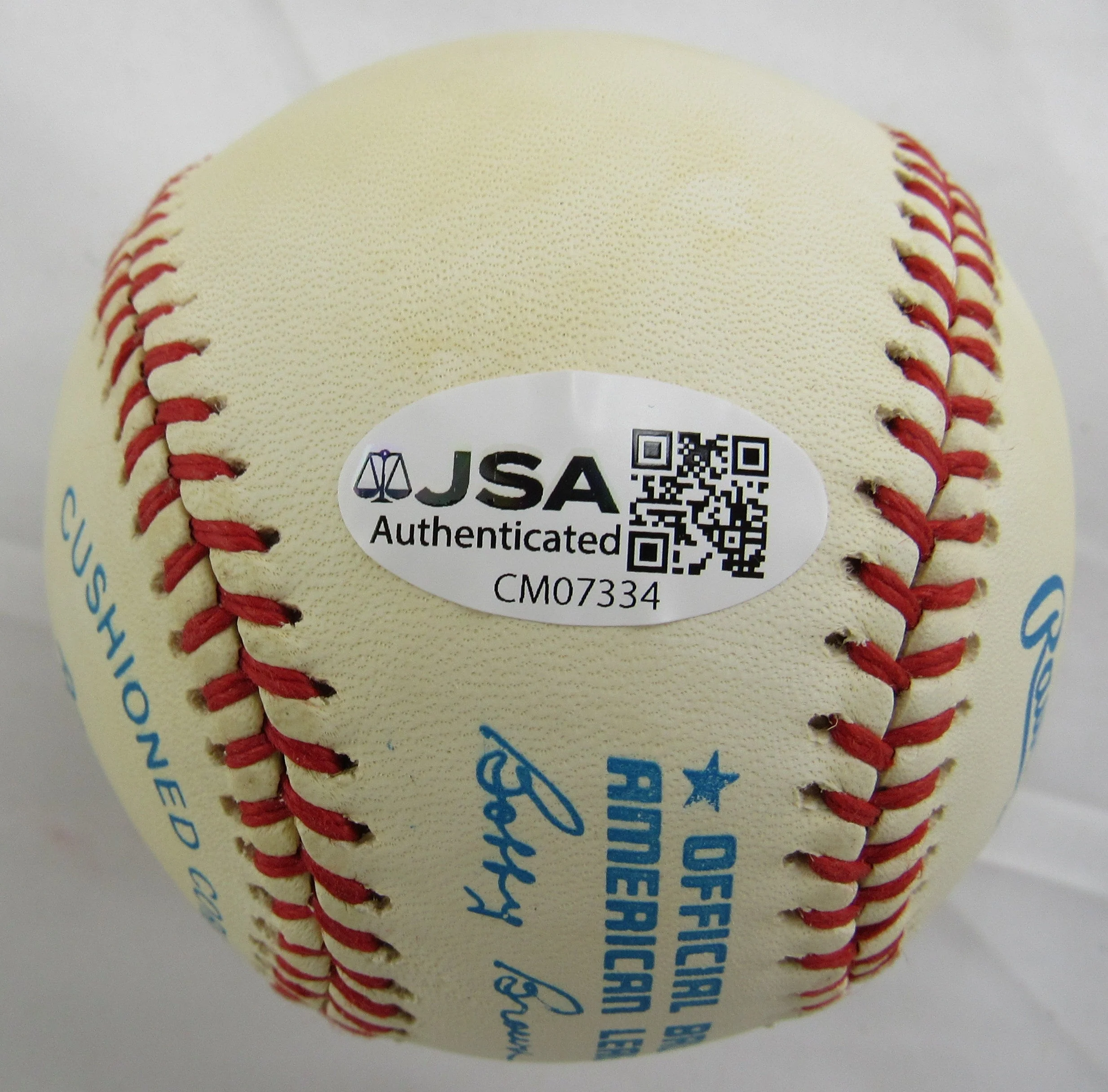 Reggie Jackson Signed Auto Rawlings Baseball JSA CM07334 - Image 5