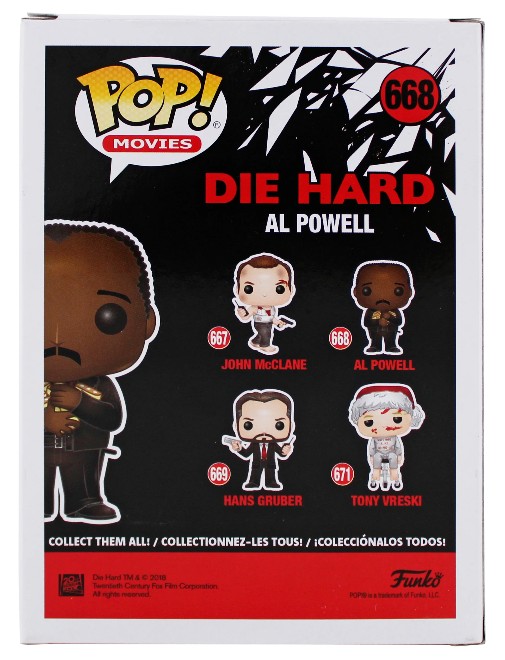Reginald VelJohnson Die Hard Signed #668 Funko Pop Vinyl Figure w/ Blue Sig BAS - Image 5