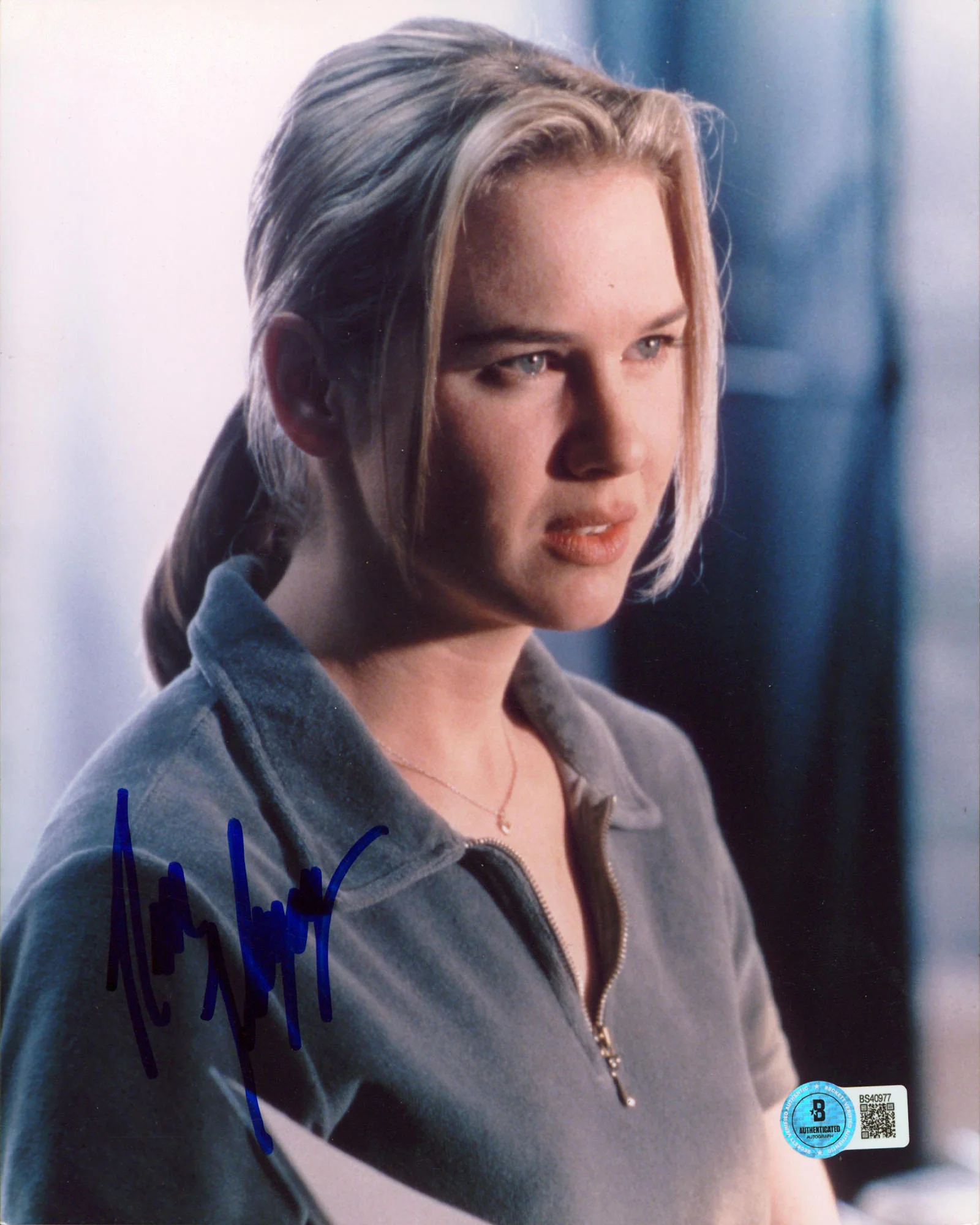 Renee Zellweger Jerry Maguire Authentic Signed 8x10 Vertical Photo BAS #BS40977 - Image 2