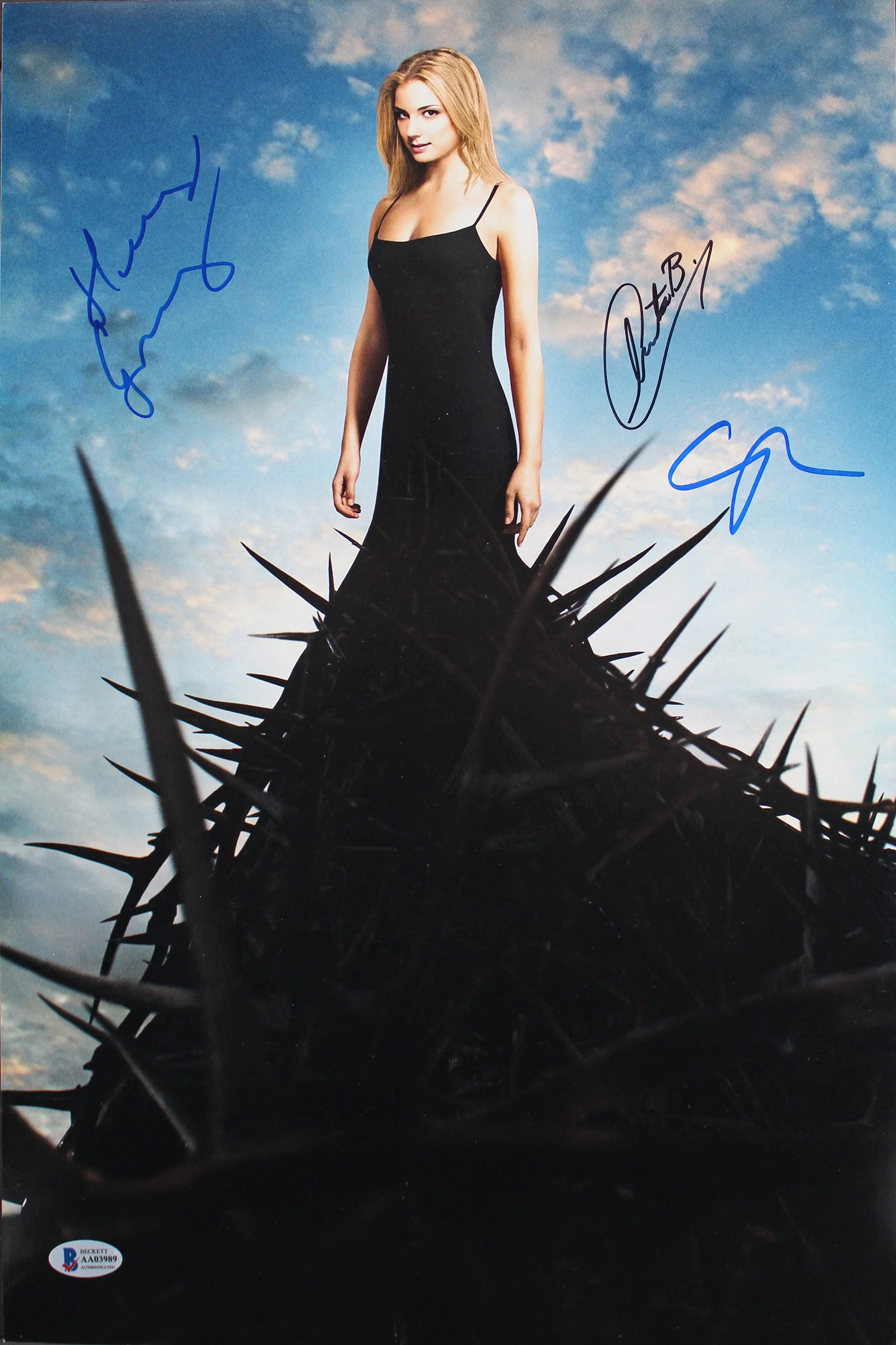 Revenge (3) Allen, Mann & Crerny Authentic Signed 12x18 Photo BAS #AA03989 - Image 2