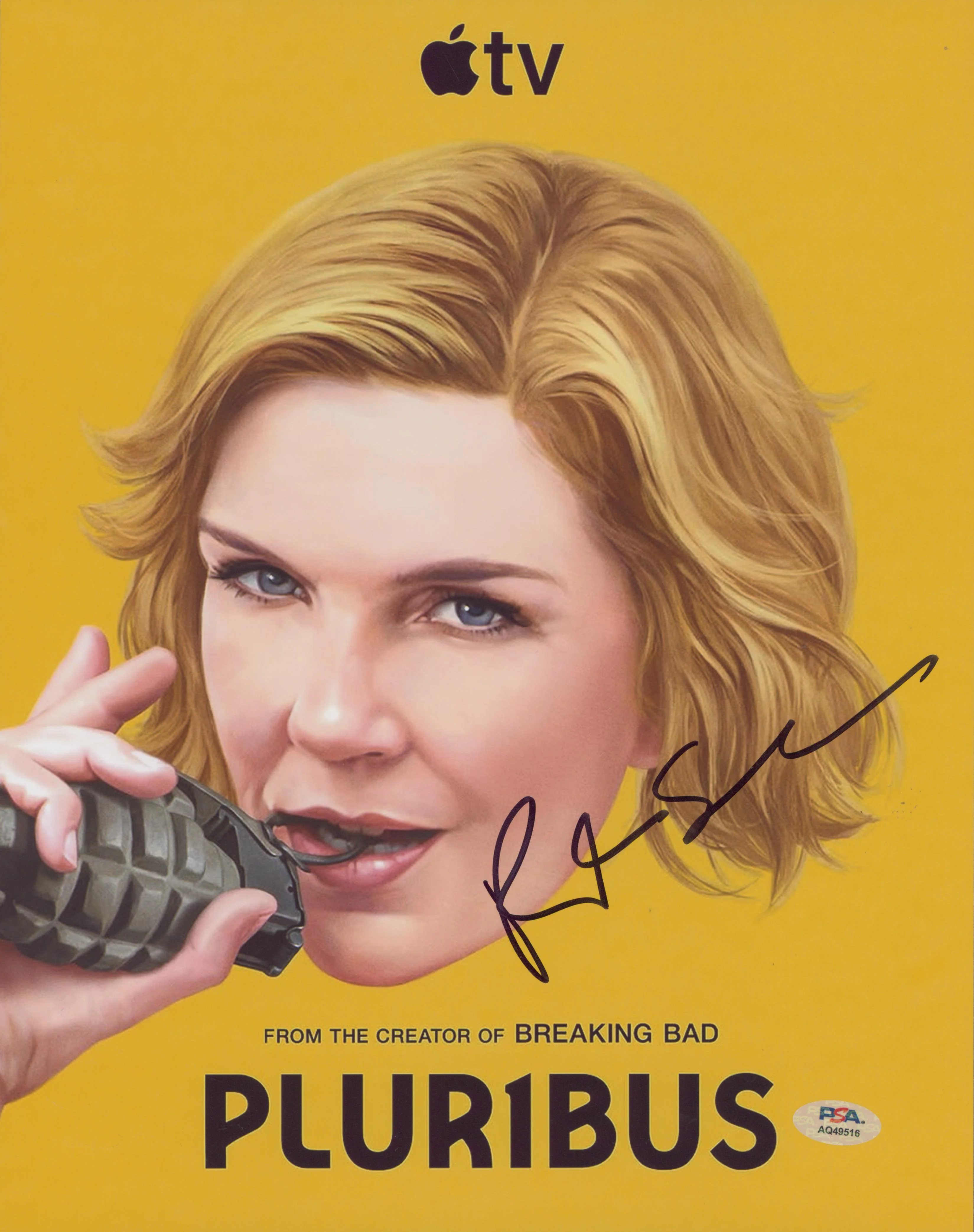 Rhea Seehorn Pluribus Authentic Signed 11x14 Vertical Photo PSA/DNA #AQ49516 - Image 2