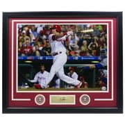 Rhys Hoskins Framed 16x20 Phillies Baseball Photo w/ Laser Engraved Signature - Image 2