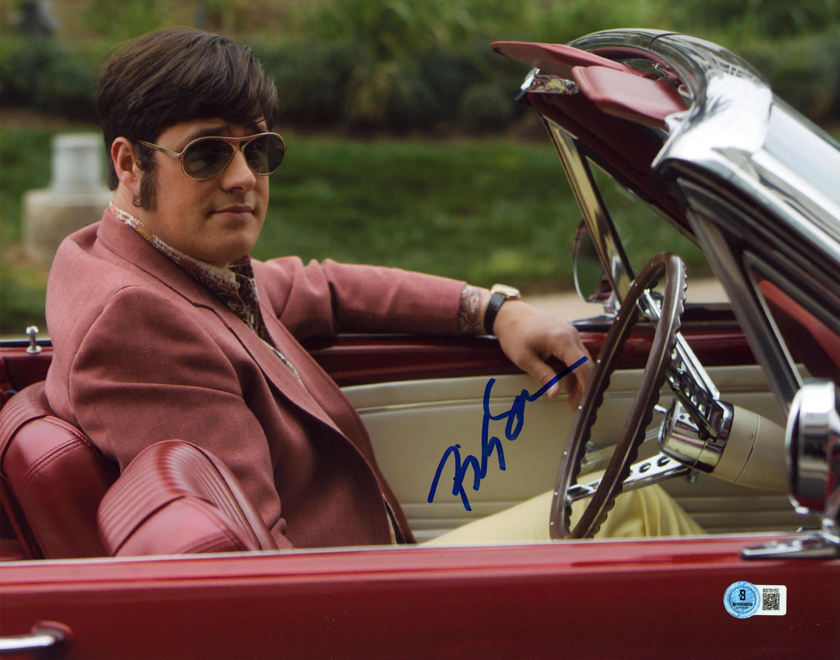 Rich Sommer Mad Men Authentic Signed 11x14 Horizontal Photo BAS #BS78152 - Image 2