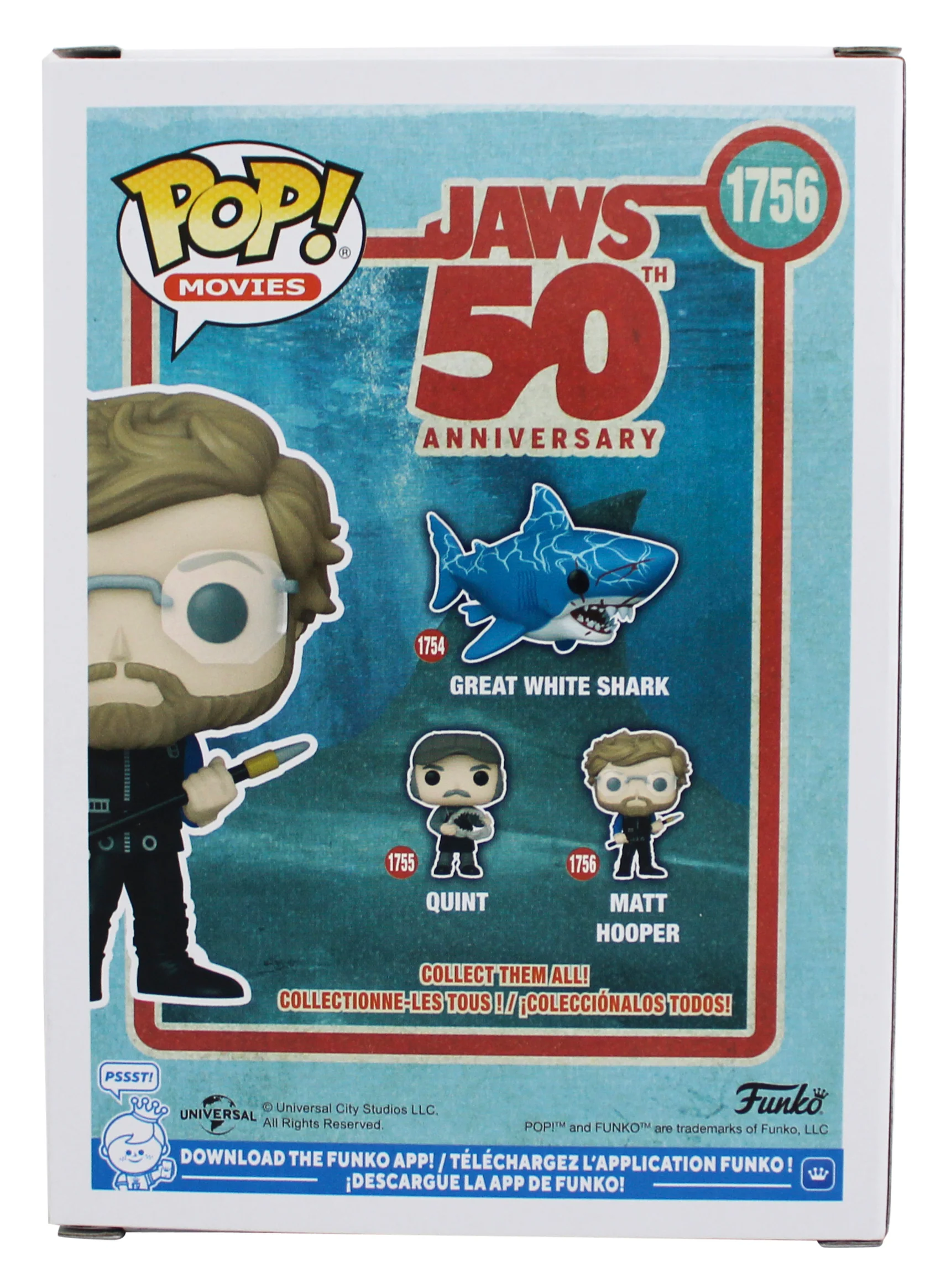 Richard Dreyfuss Jaws Signed Matt Hooper #1756 Funko Pop Figure JSA #CF5509 - Image 5