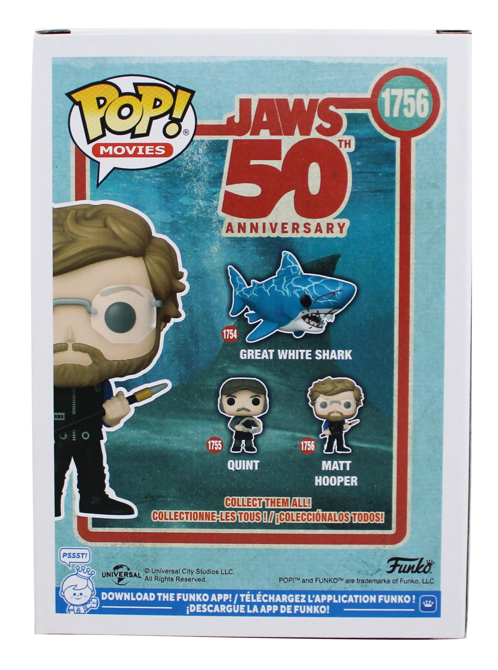 Richard Dreyfuss Jaws Signed Matt Hooper #1756 Funko Pop Figure JSA #CF95536 - Image 5