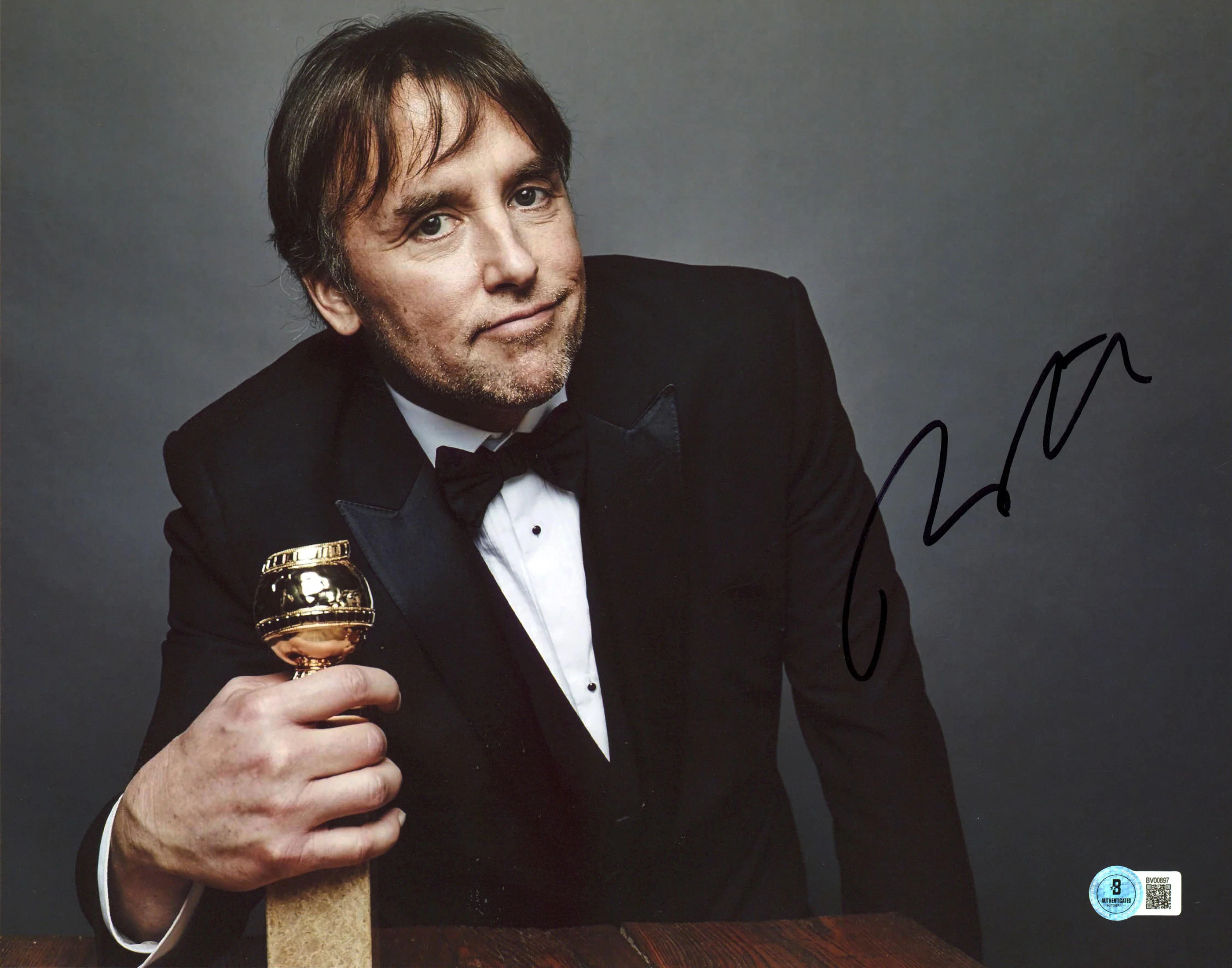 Richard Linklater Boyhood Authentic Signed 11x14 Horizontal Photo BAS #BV00897 - Image 2