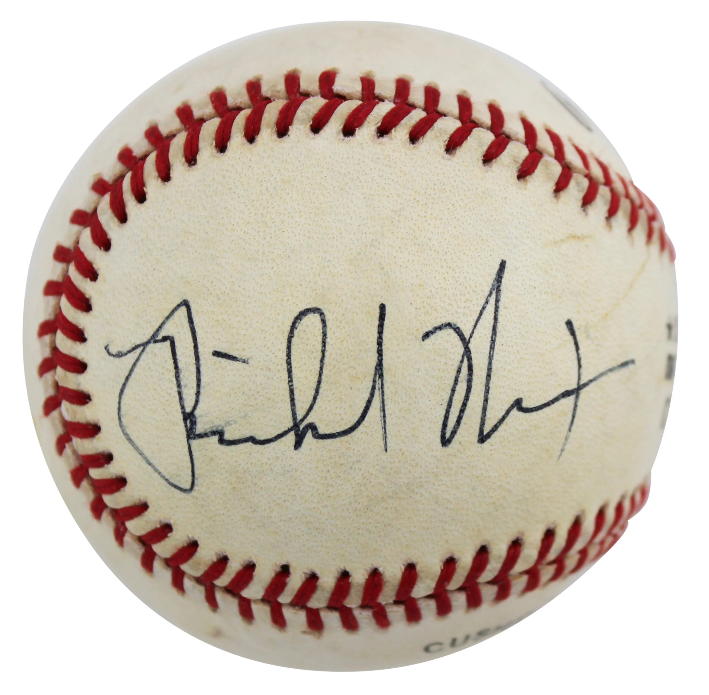Richard Nixon Authentic Signed Charles Feeney Onl Baseball JSA #XX11844 - Image 2