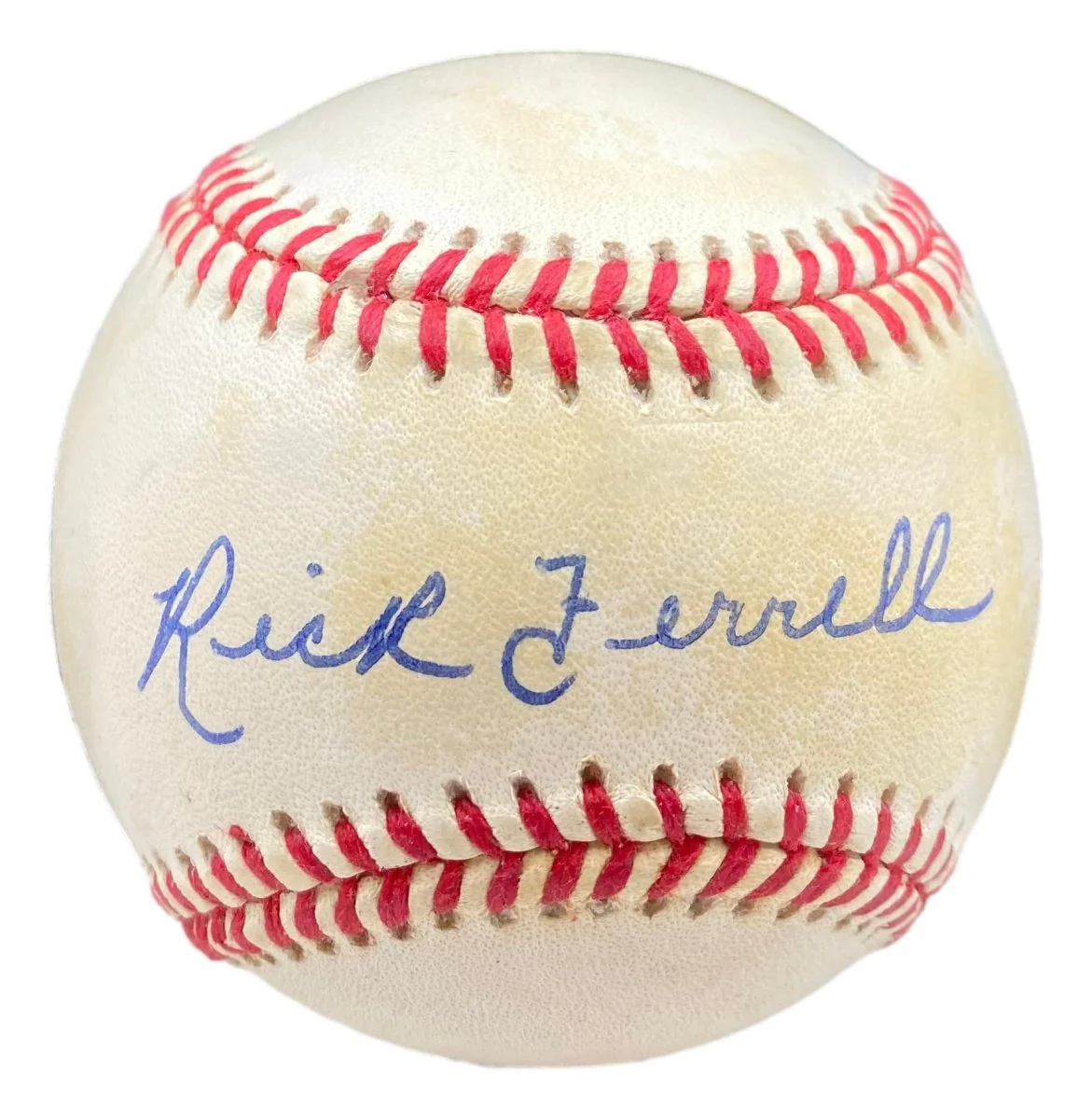 Rick Ferrell Red Sox Signed Official American League Baseball JSA AJ05492 - Image 5