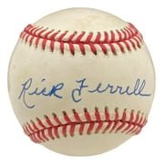Rick Ferrell Red Sox Signed Official American League Baseball JSA AJ05577 - Image 4