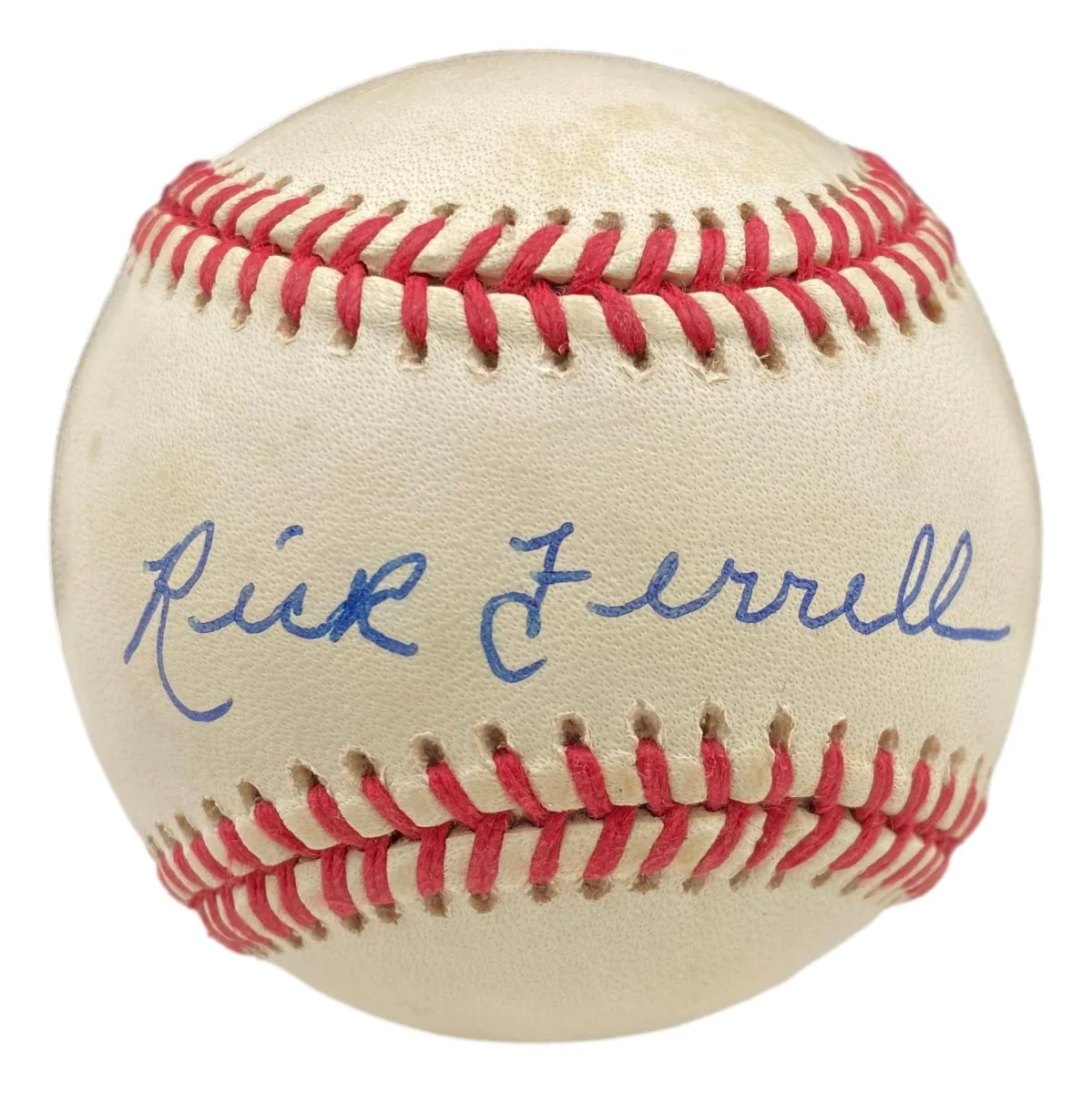 Rick Ferrell Red Sox Signed Official American League Baseball JSA AJ05577 - Image 5