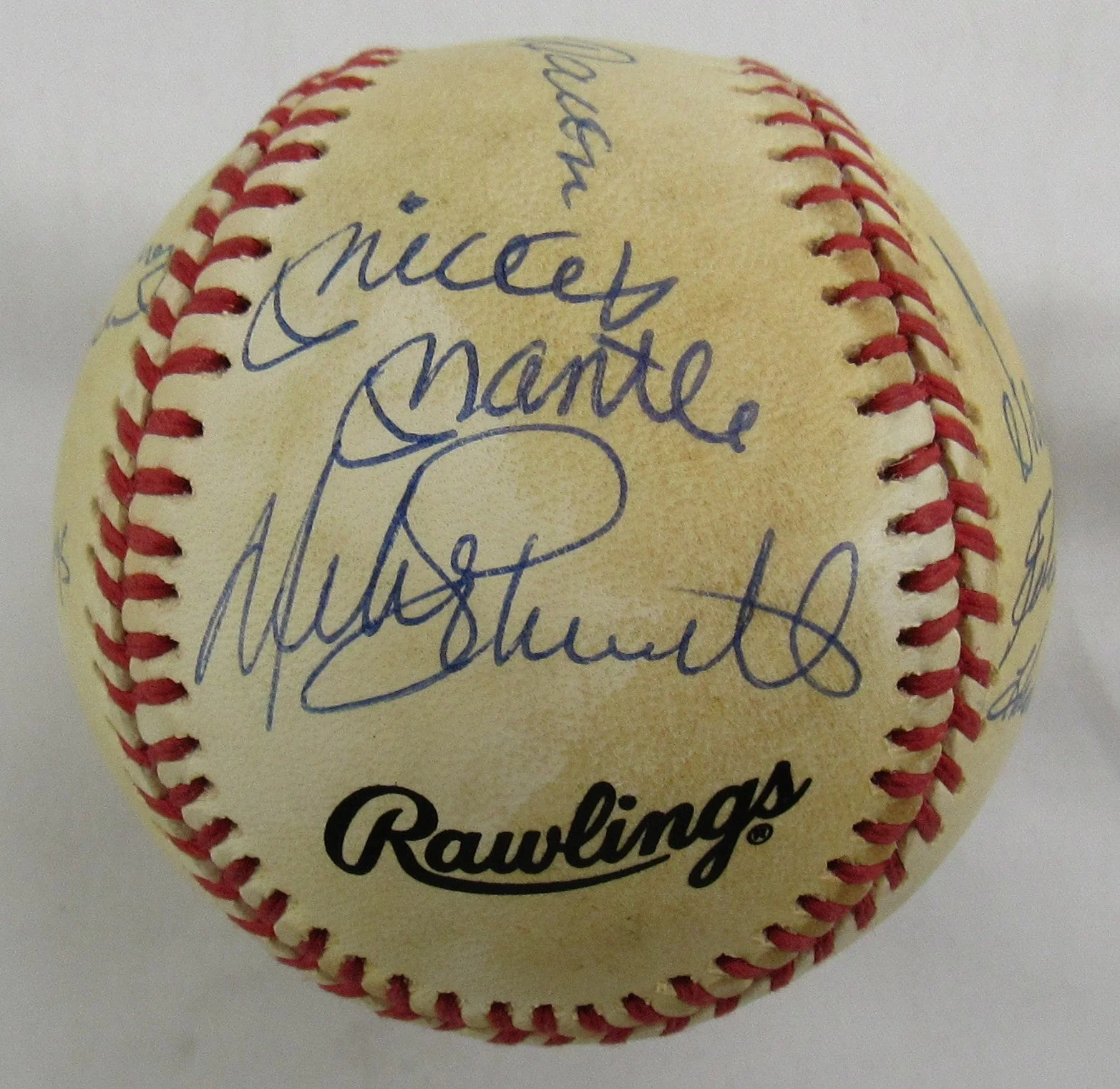 500 Home Run Club Signed Auto Rawlings Baseball JSA LOA X91410 - Image 2